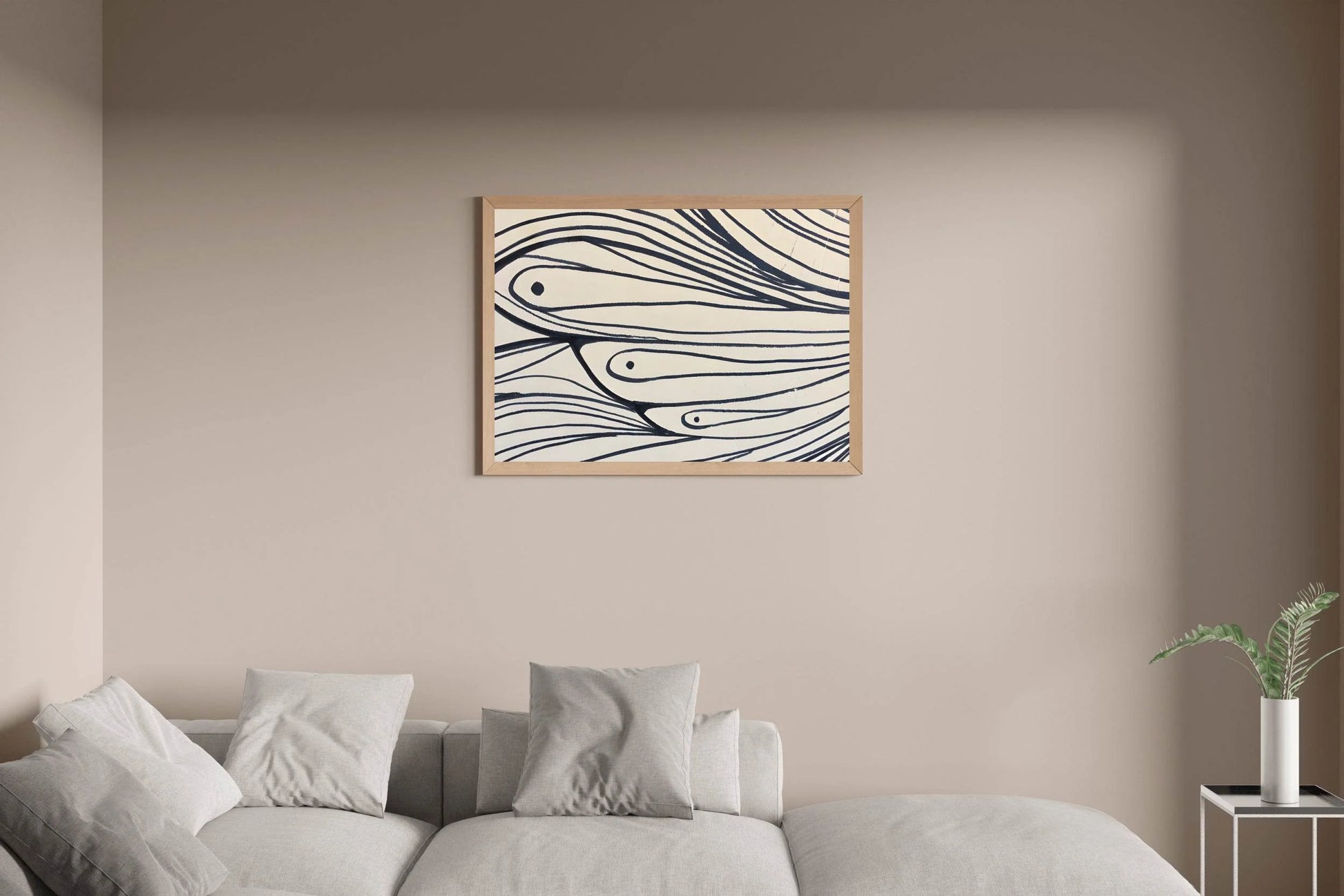 Ocean Currents Modern Wall Art - beink online art store