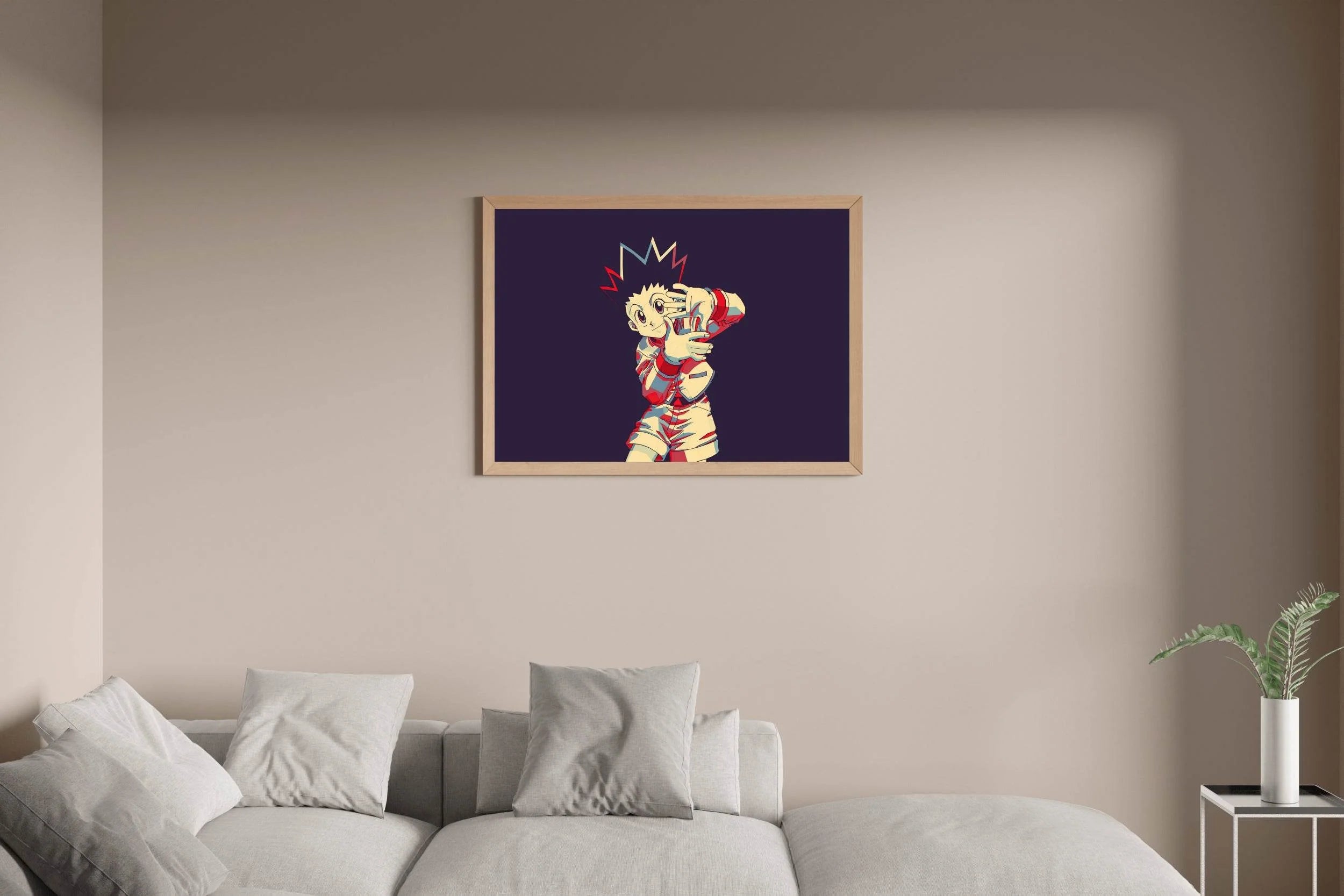 Japanese Anime Hunter Anime Wall Art - beink online art store