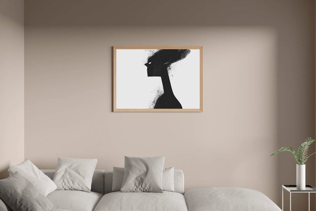 Enigma in Ink Modern Wall Art - beink online art store