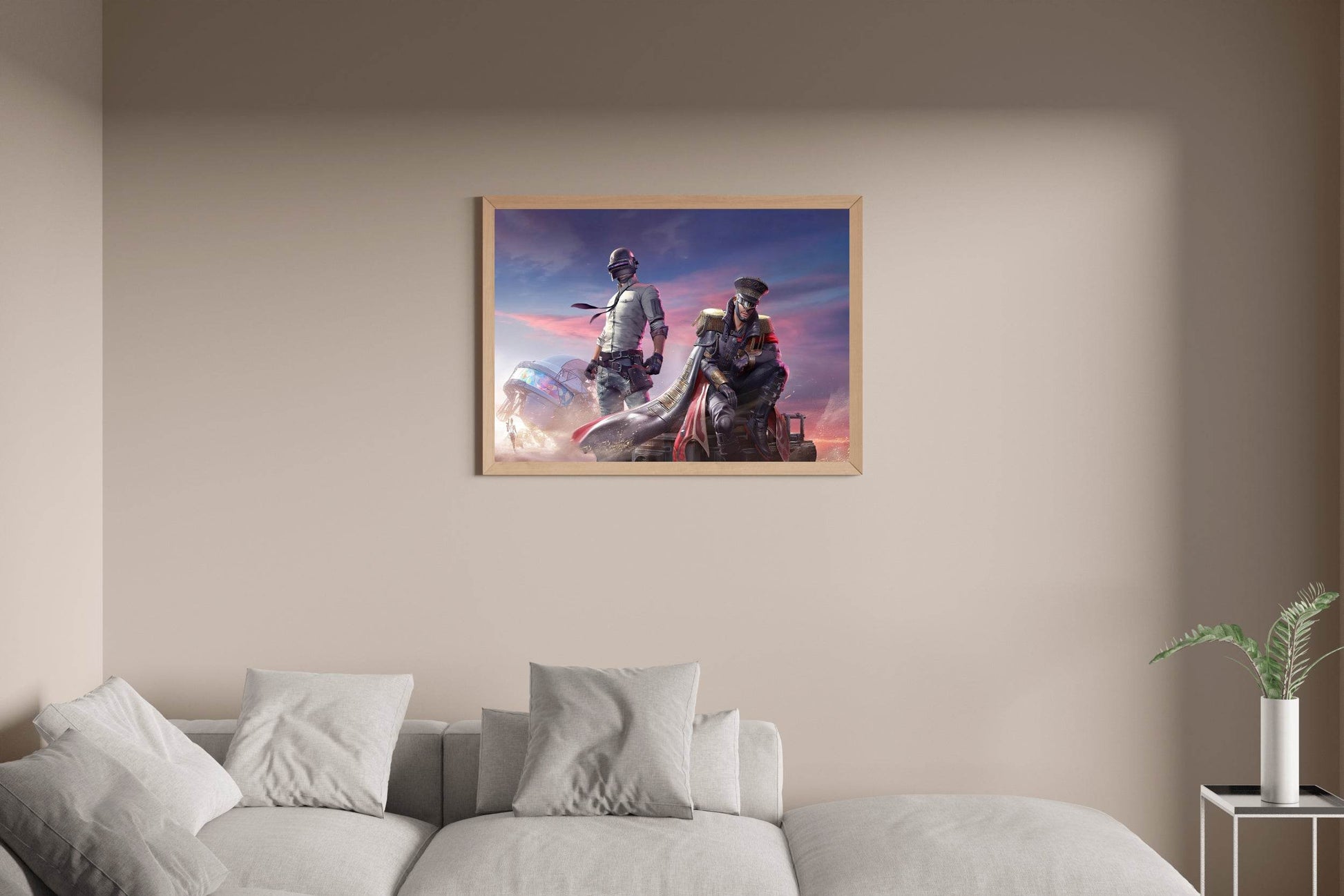 PUBG Character Gaming Wall Art - beink online art store