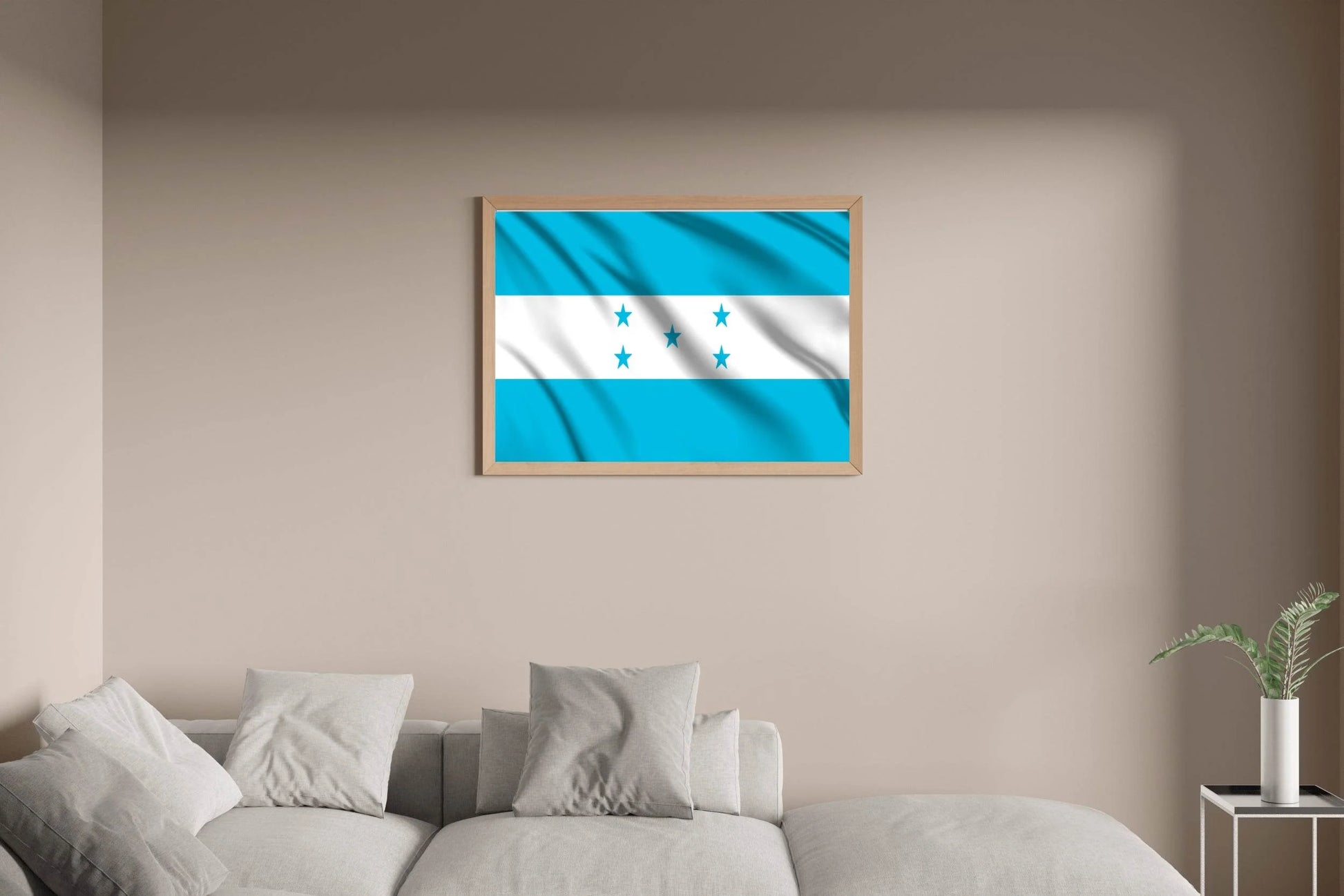 Honduras National Flag Wall Art - beink online art store