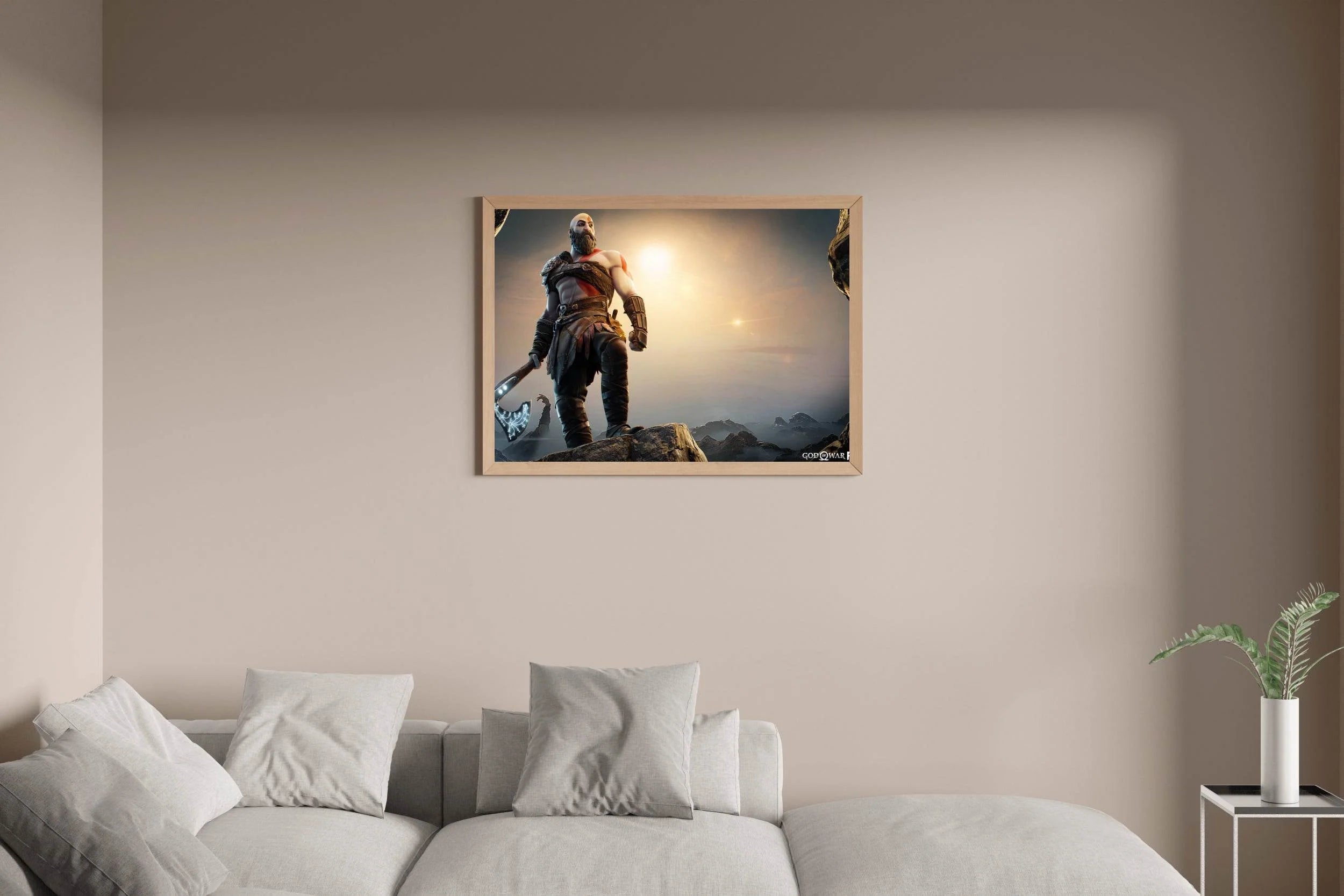 FORTNITE Kratos God Of War Gaming Wall Art - beink online art store