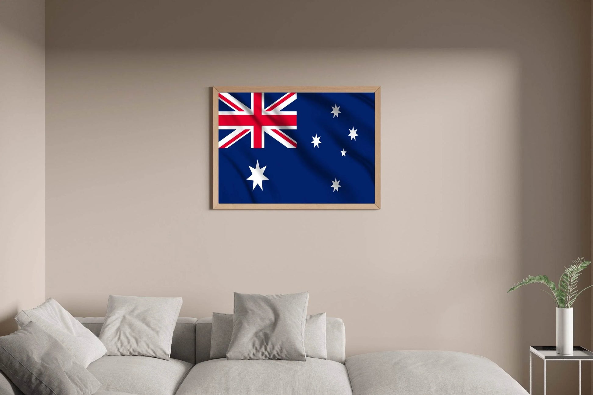 Australia National Flag Wall Art - beink online art store