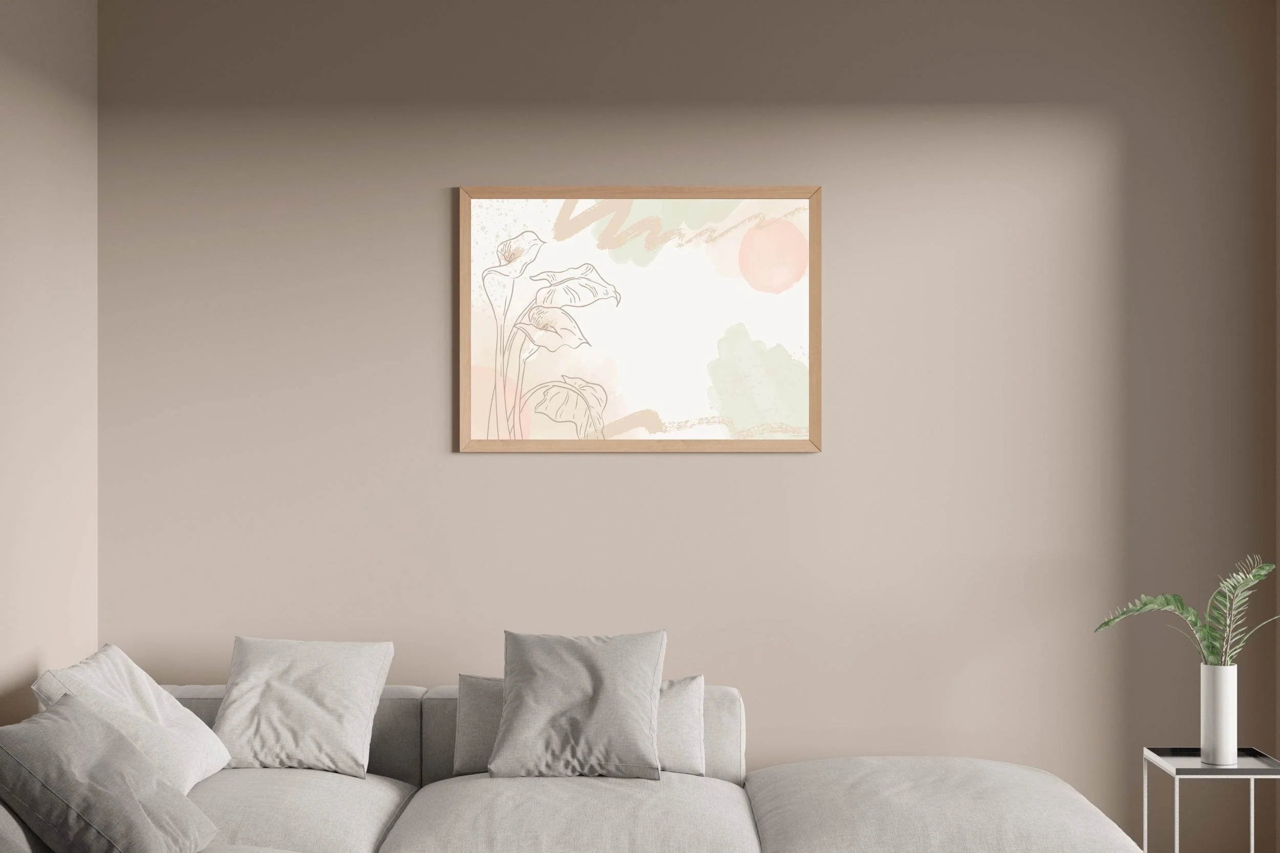 Beautiful Gladiolus Flowers Wall Art - beink online art store
