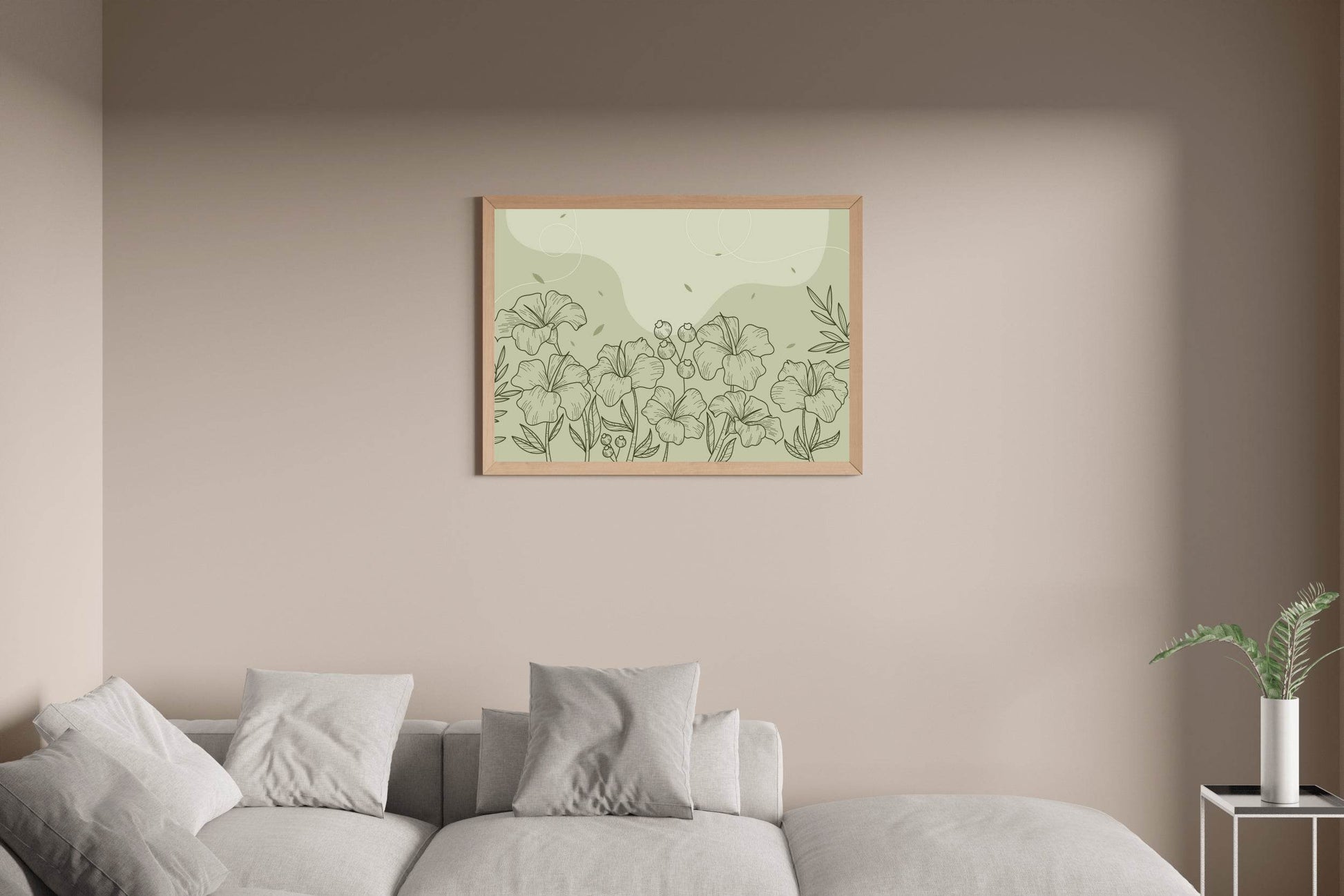Amaryllis Bouquet Wall Art - beink online art store