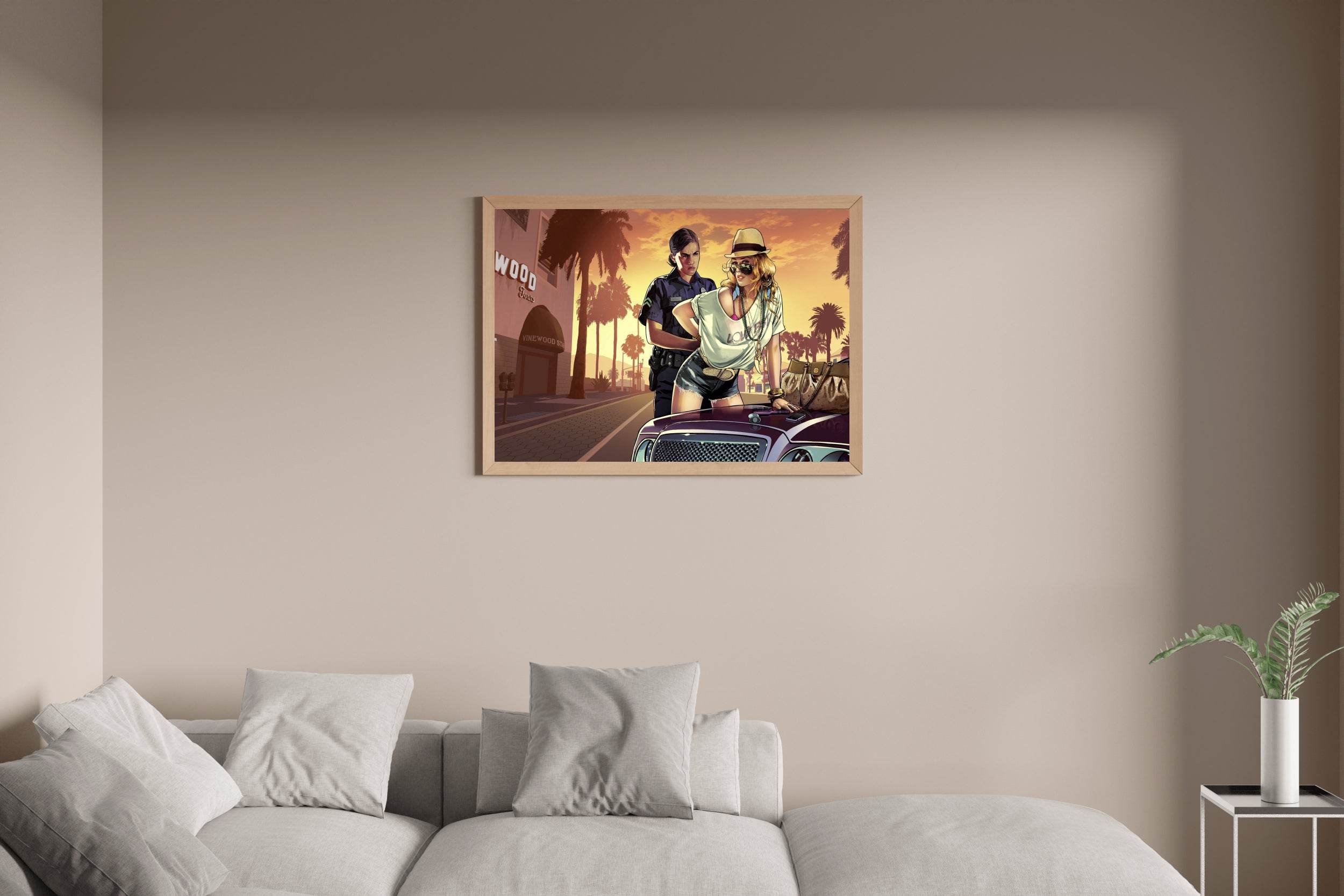 GTA 5 Gaming Wall Art - beink online art store