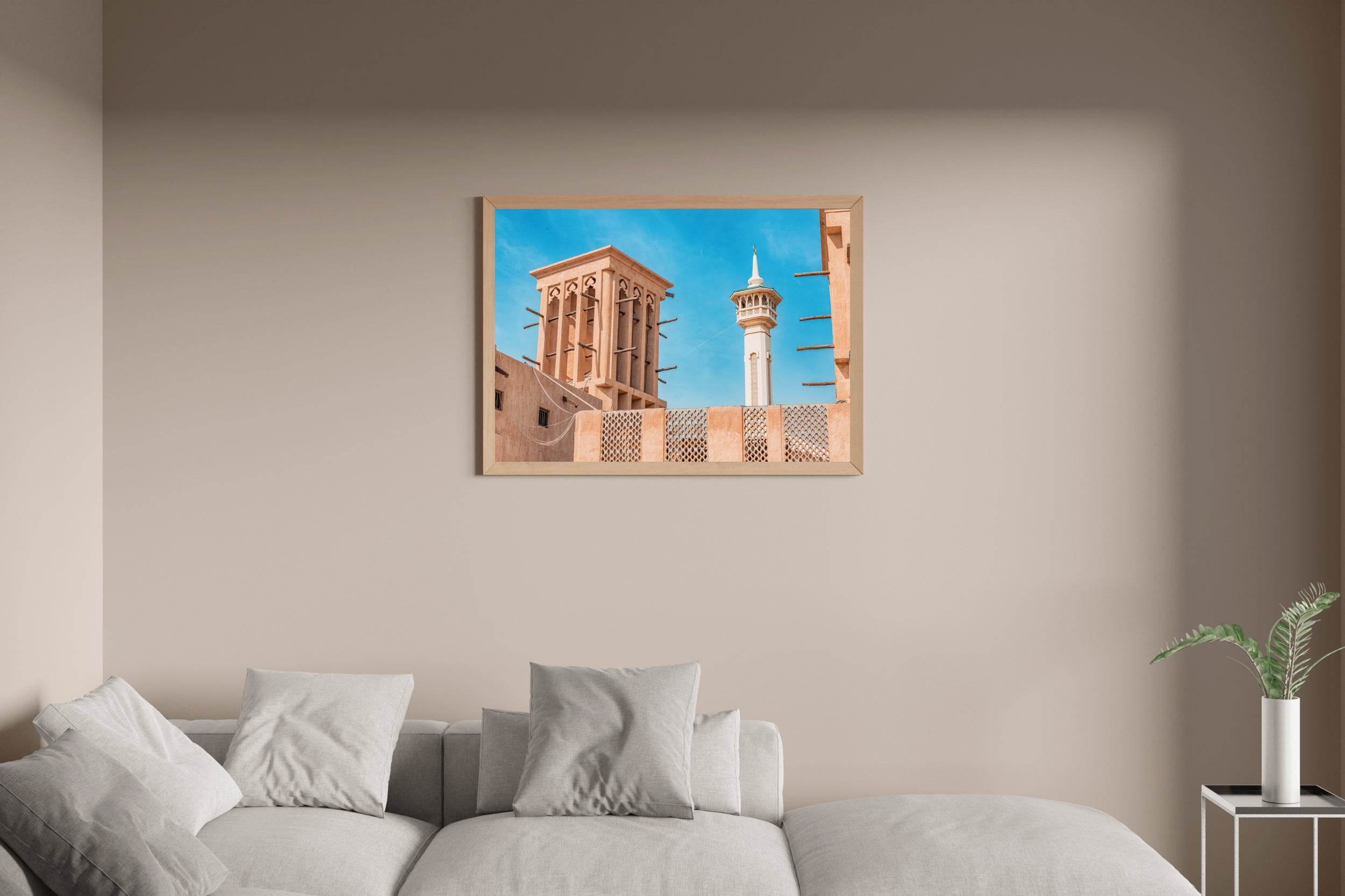 Traditional Wind Tower & Minaret Wall Art - beink online art store