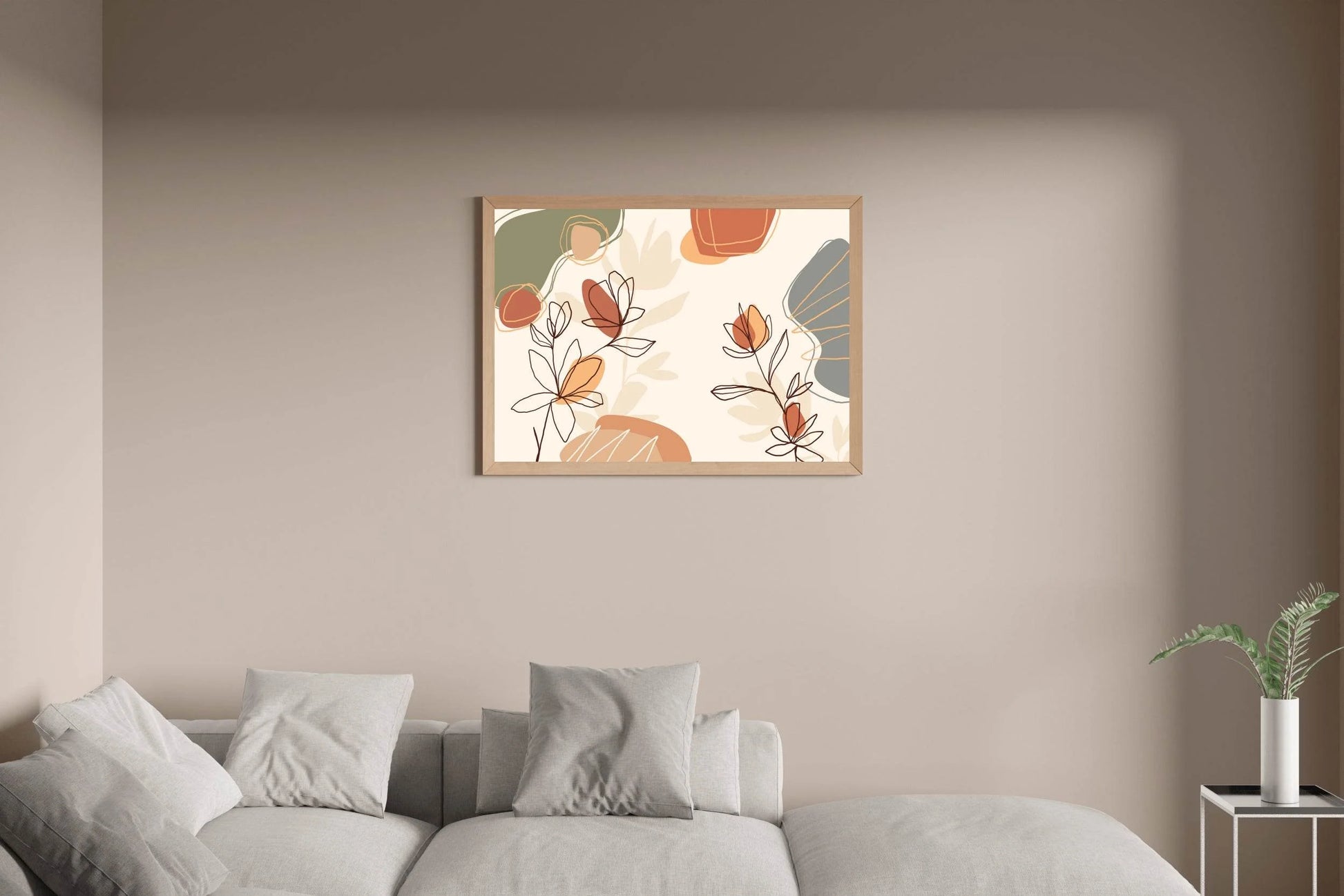 Alstroemeria Bouquet Wall Art - beink online art store
