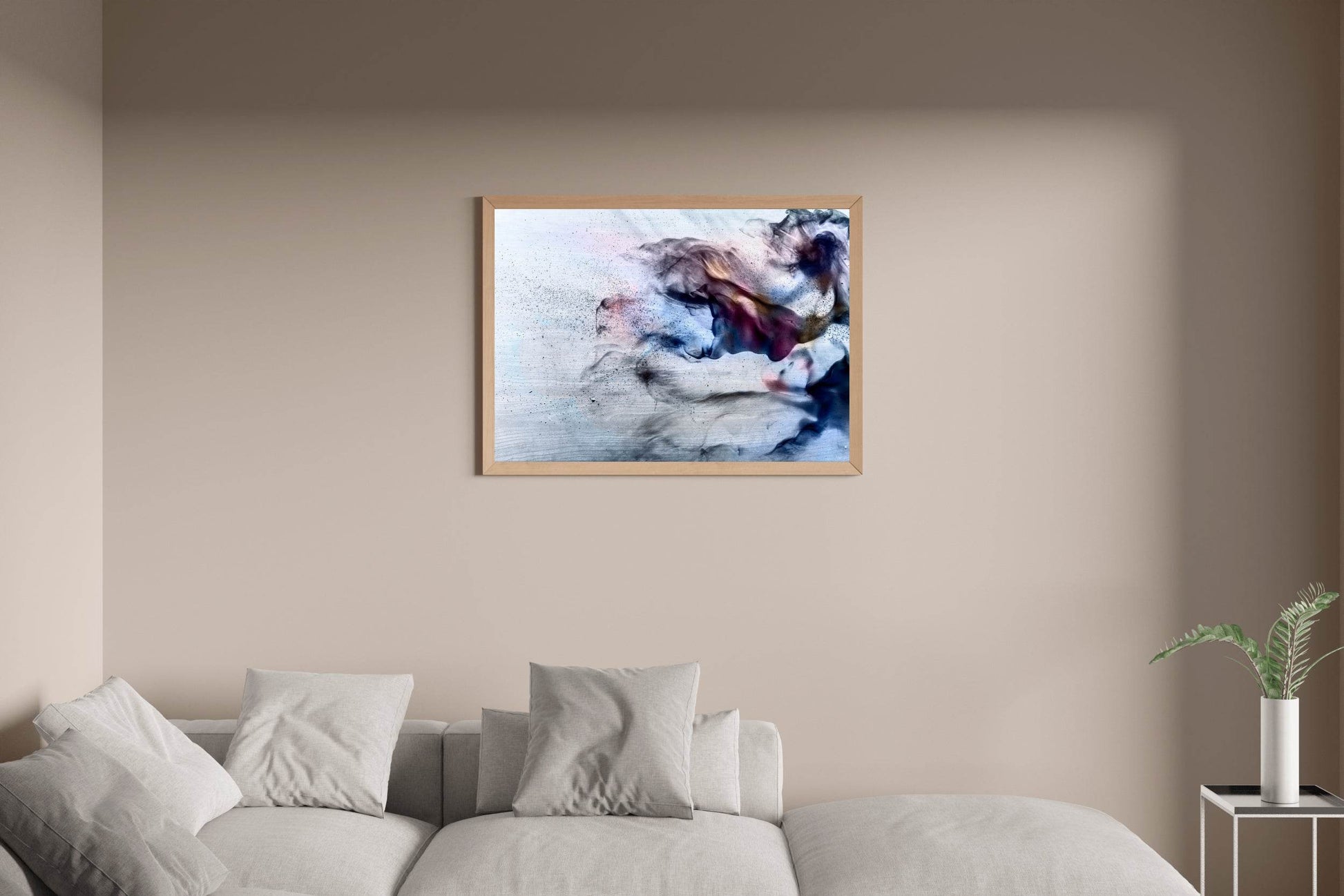Ink Splash Abstract Wall Art - beink online art store