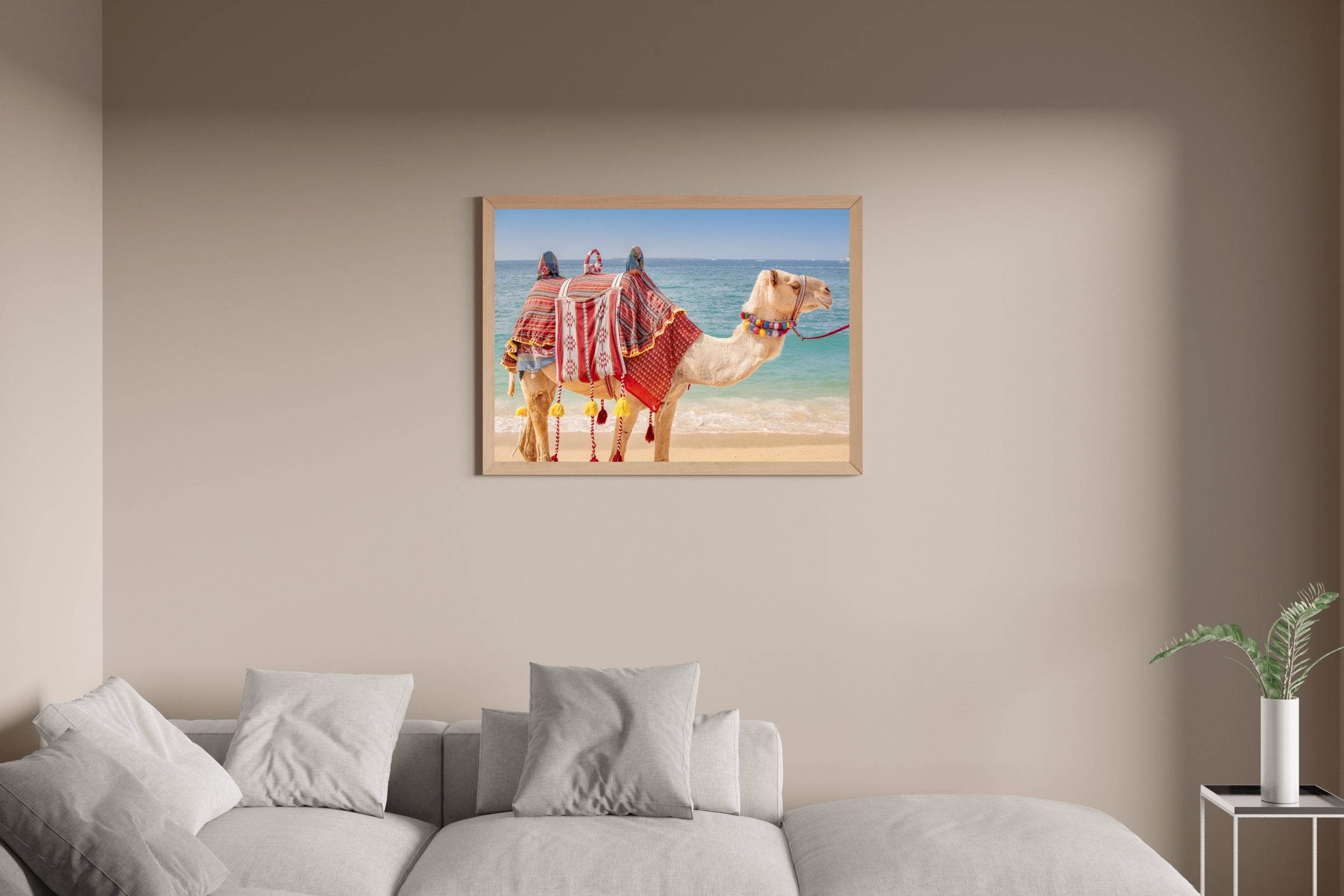 Camel by the Sea Artwork - beink online art store