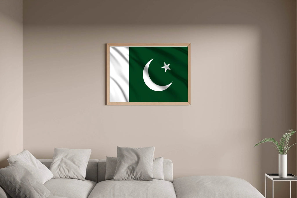 Pakistan National Flag Wall Art - beink online art store