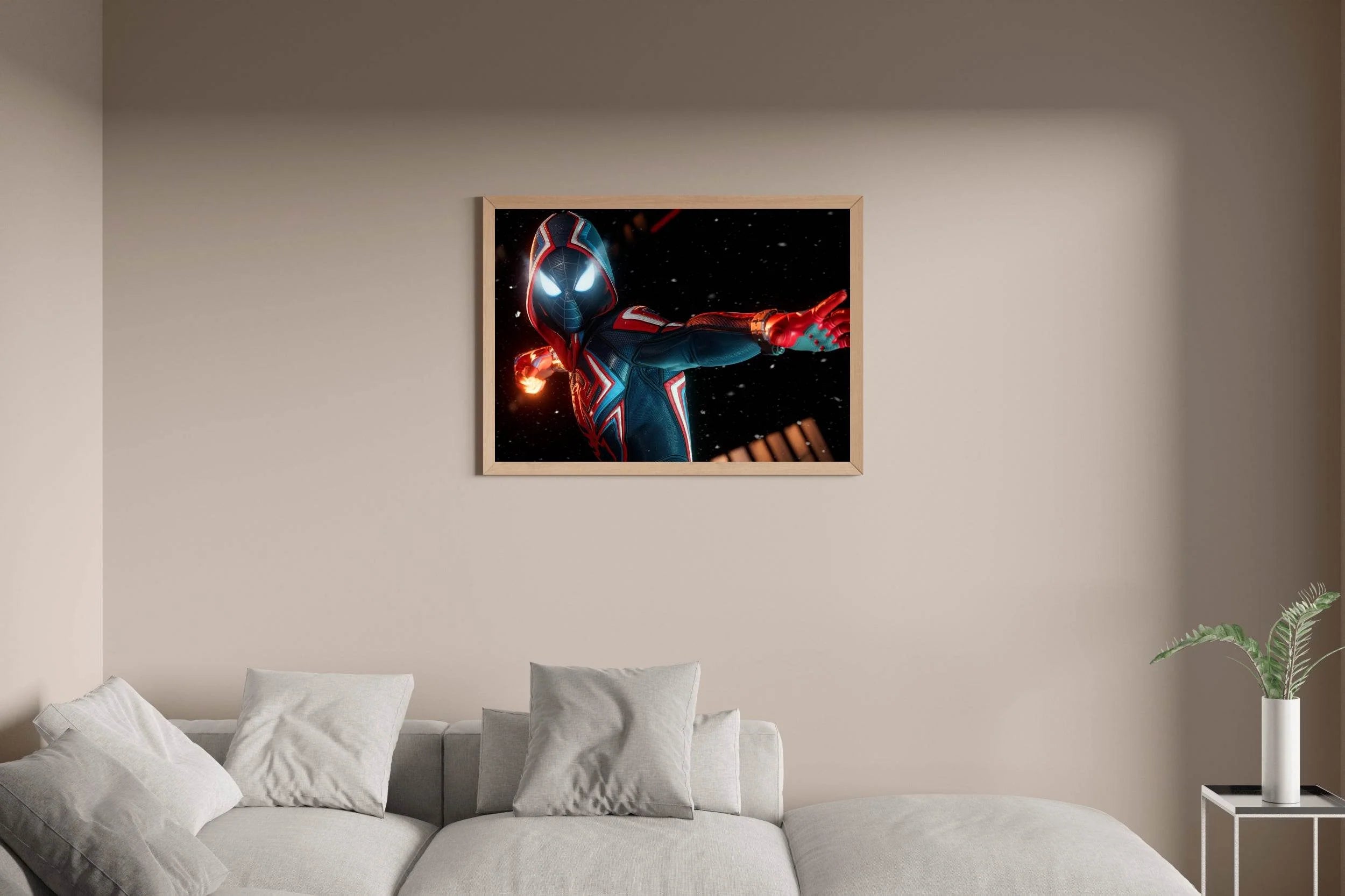 Spider Man Miles Morales Boxing Gaming Wall Art - beink online art store