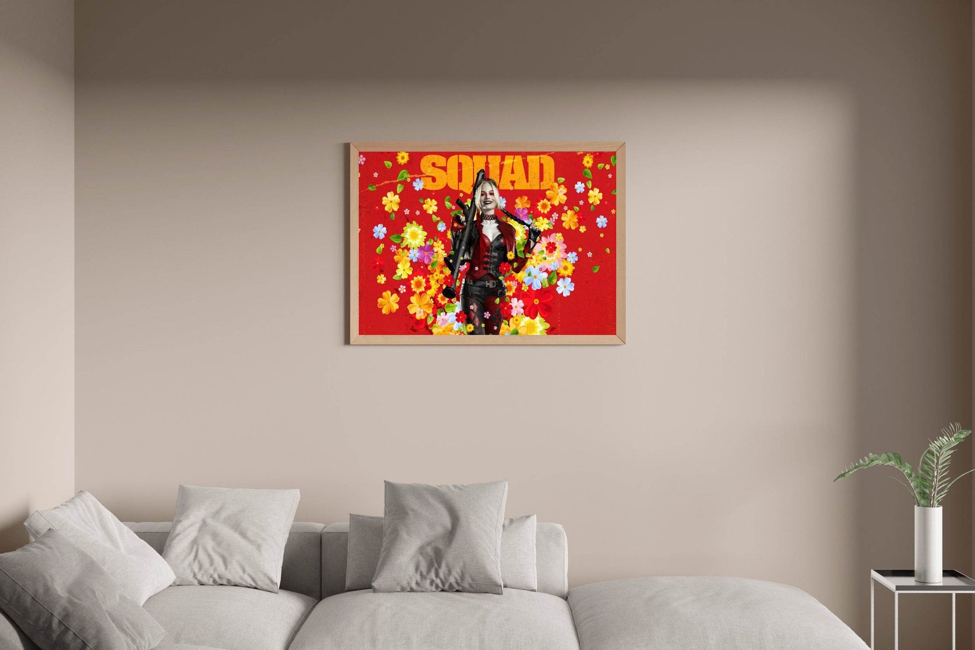 Harley Quinn The Suicide Squad Wall Art - beink online art store