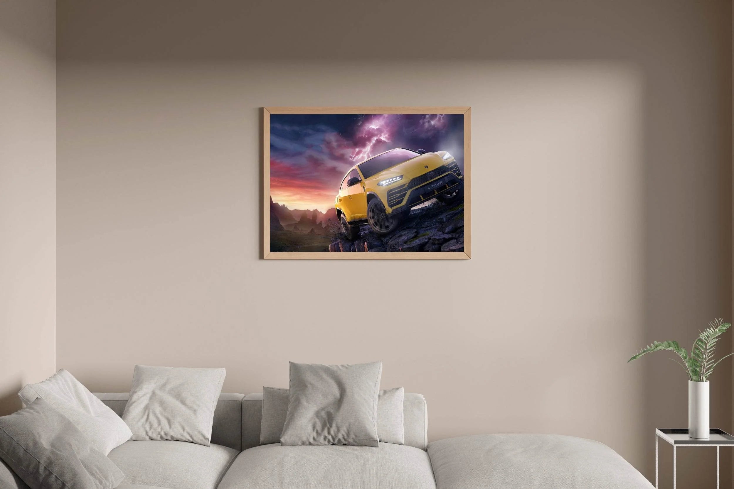 Forza Horizon Lamborghini Urus Gaming Wall Art - beink online art store