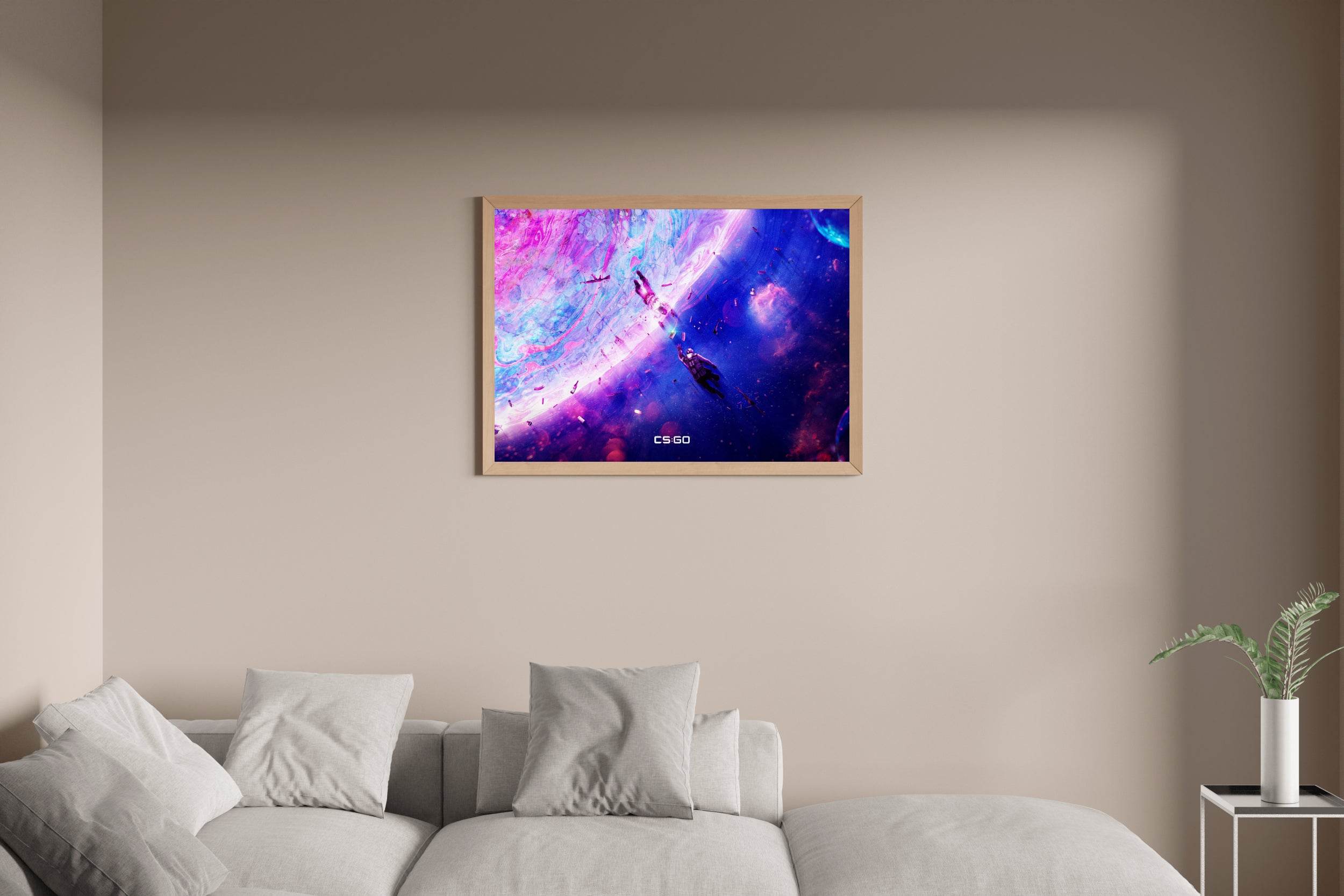 CSGO Space Gaming Wall Art - beink online art store