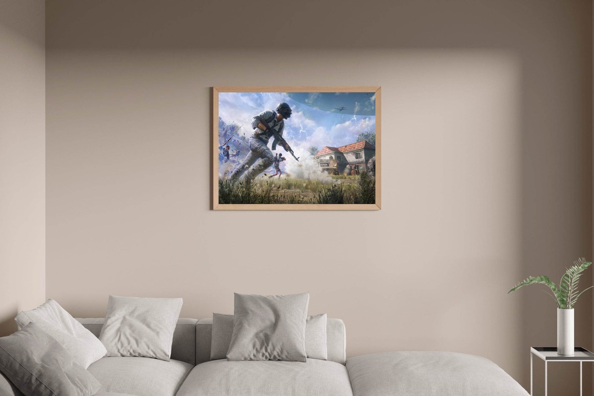 PUBG Battleground Gaming Wall Art - beink online art store