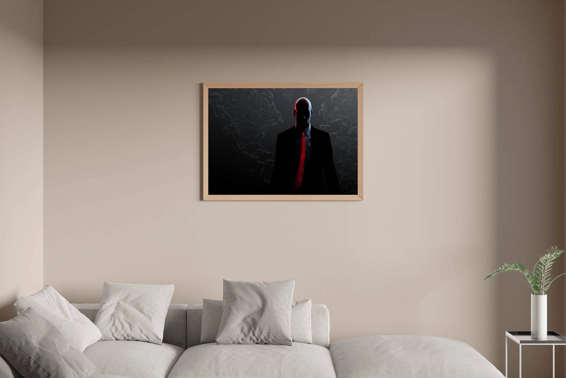 HITMAN Agent 47 Gaming Wall Art - beink online art store