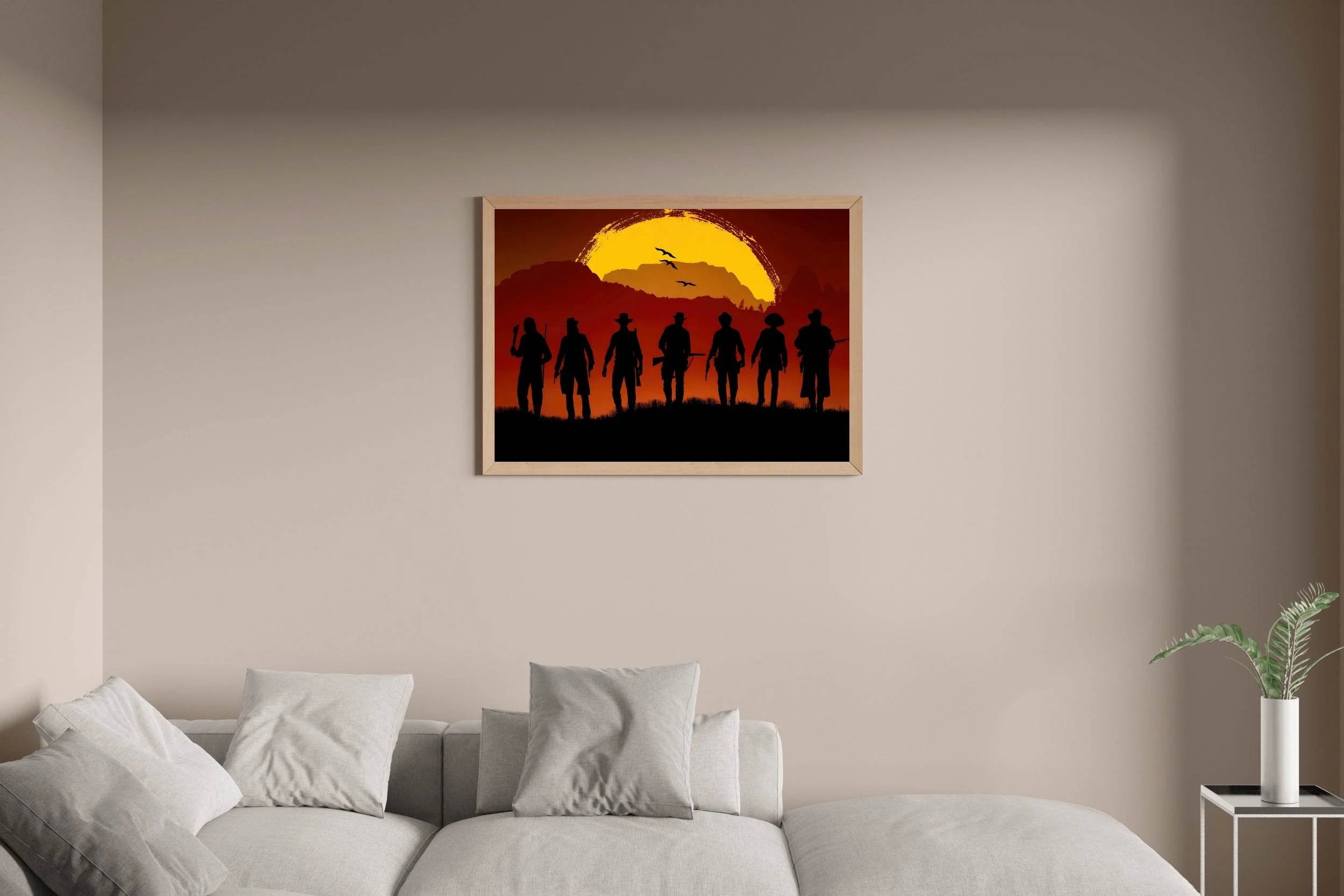 Red Dead Redemption 2 Gaming Wall Art - beink online art store