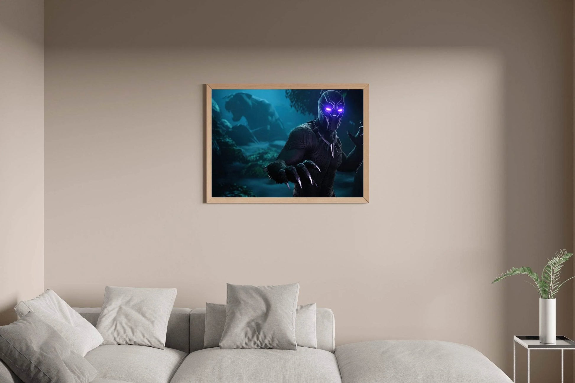 BLACK PANTER Gaming Wall Art - beink online art store