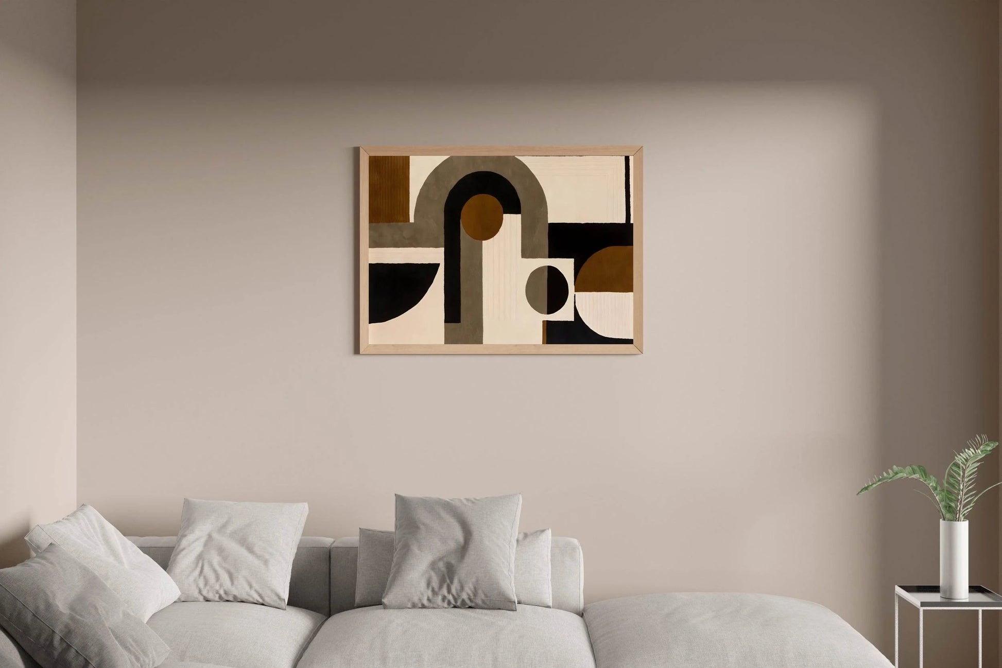 Geometric Harmony Modern Wall Art - beink online art store