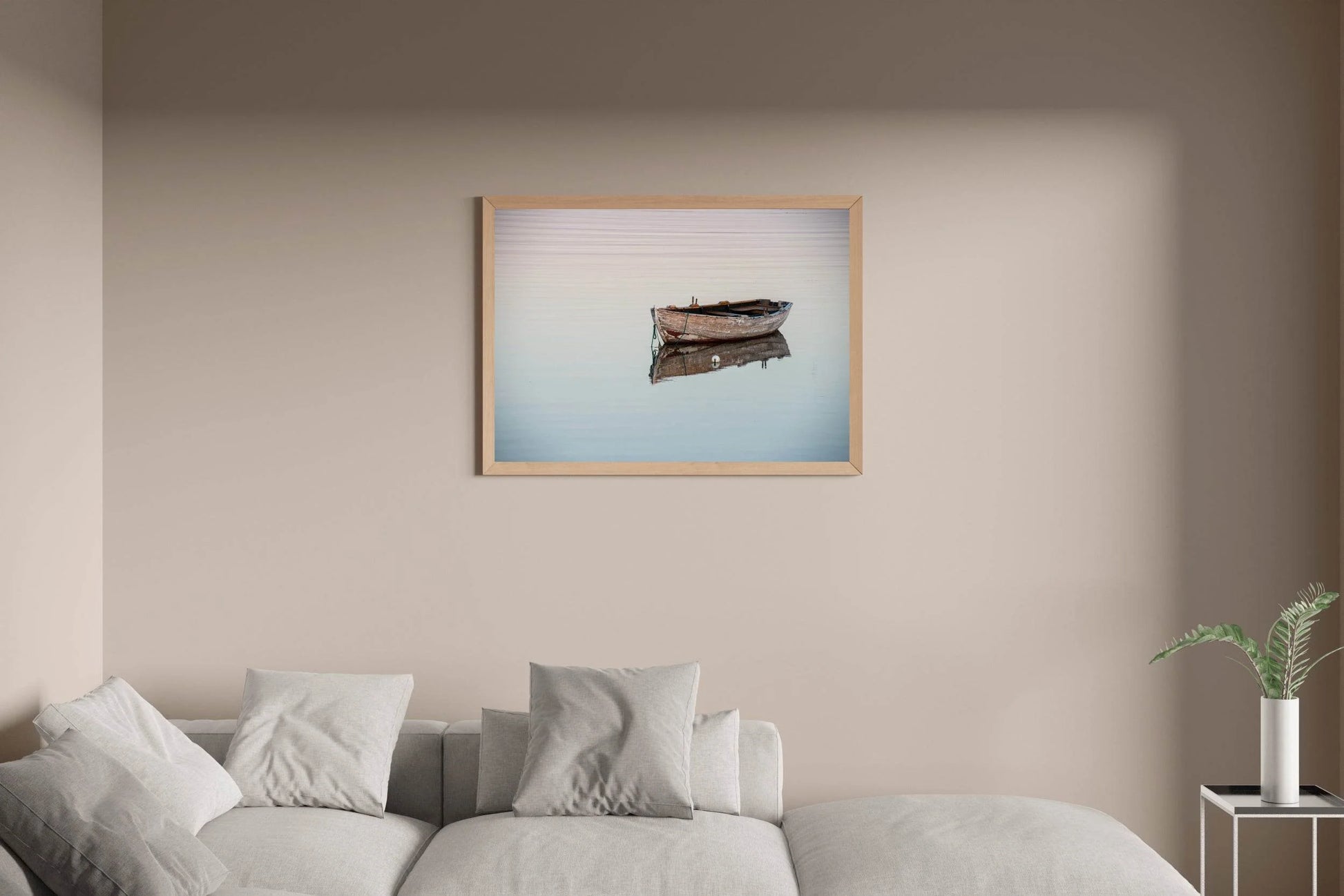 Broken Boat in The Water Wall Art - beink online art store