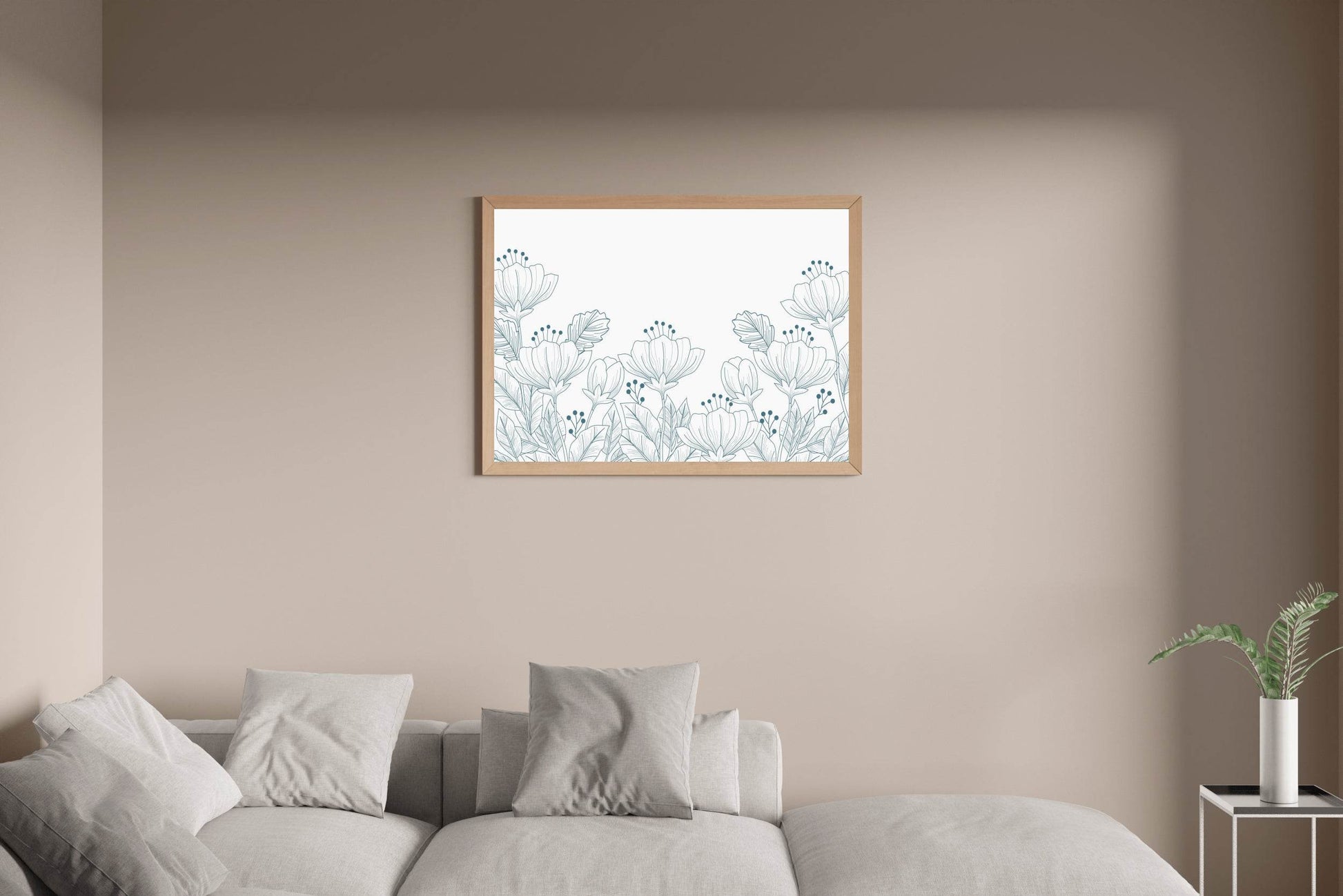 Pear Blossom Bouquet Wall Art - beink online art store