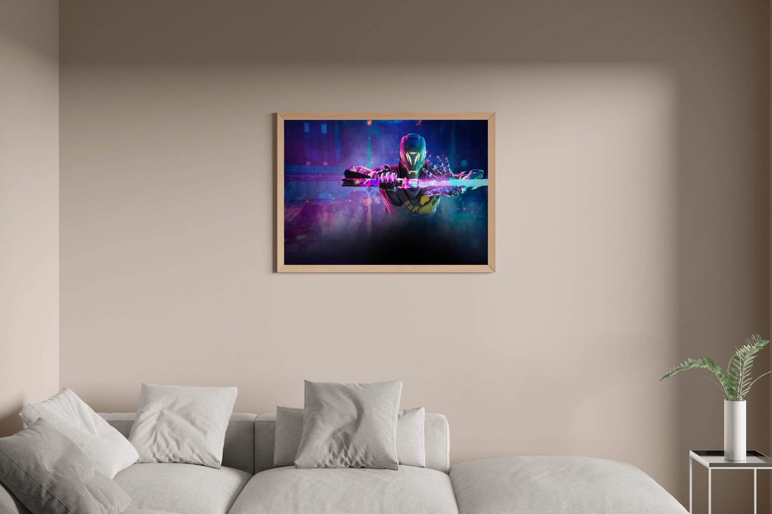 GHOSTRUNNER Neon Pack Gaming Wall Art - beink online art store