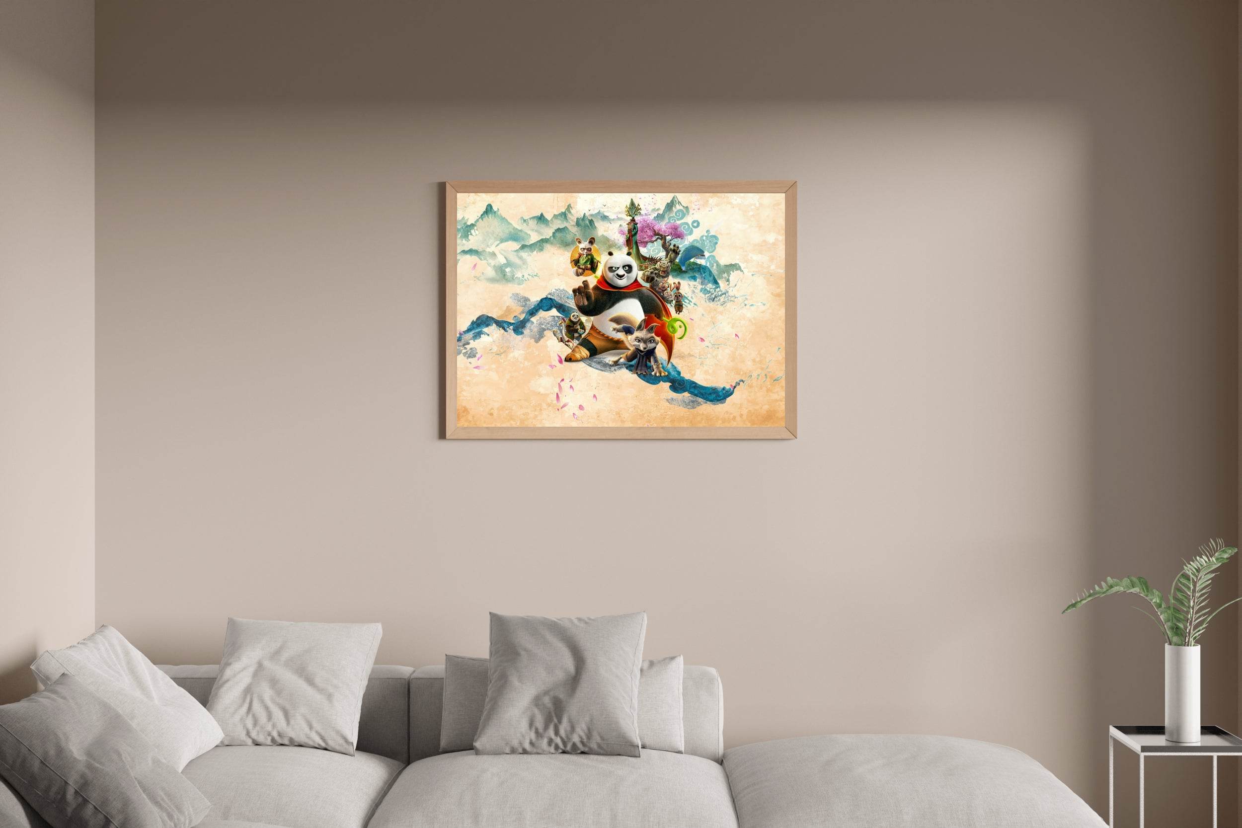 Kung Fu Panda 4 Wall Art - beink online art store