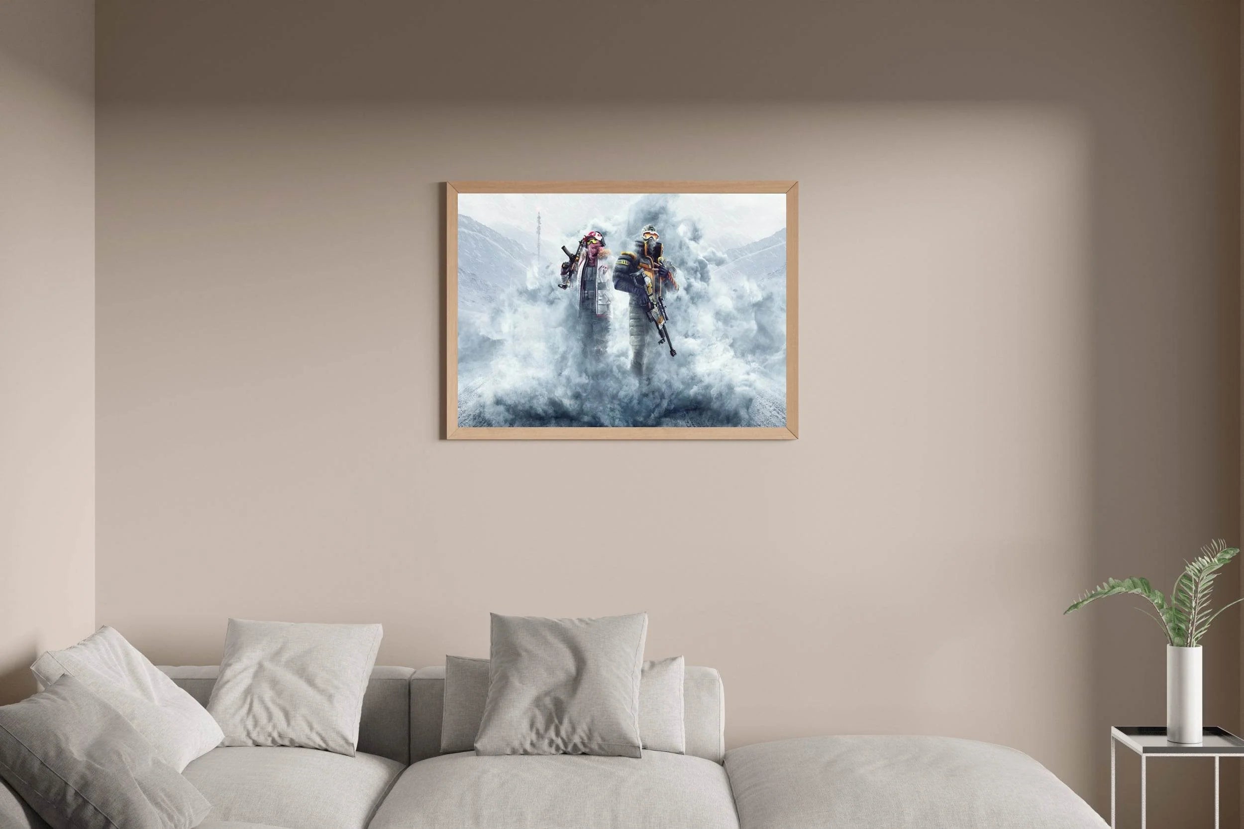 Warface Breakout Cold Sun Gaming Wall Art - beink online art store