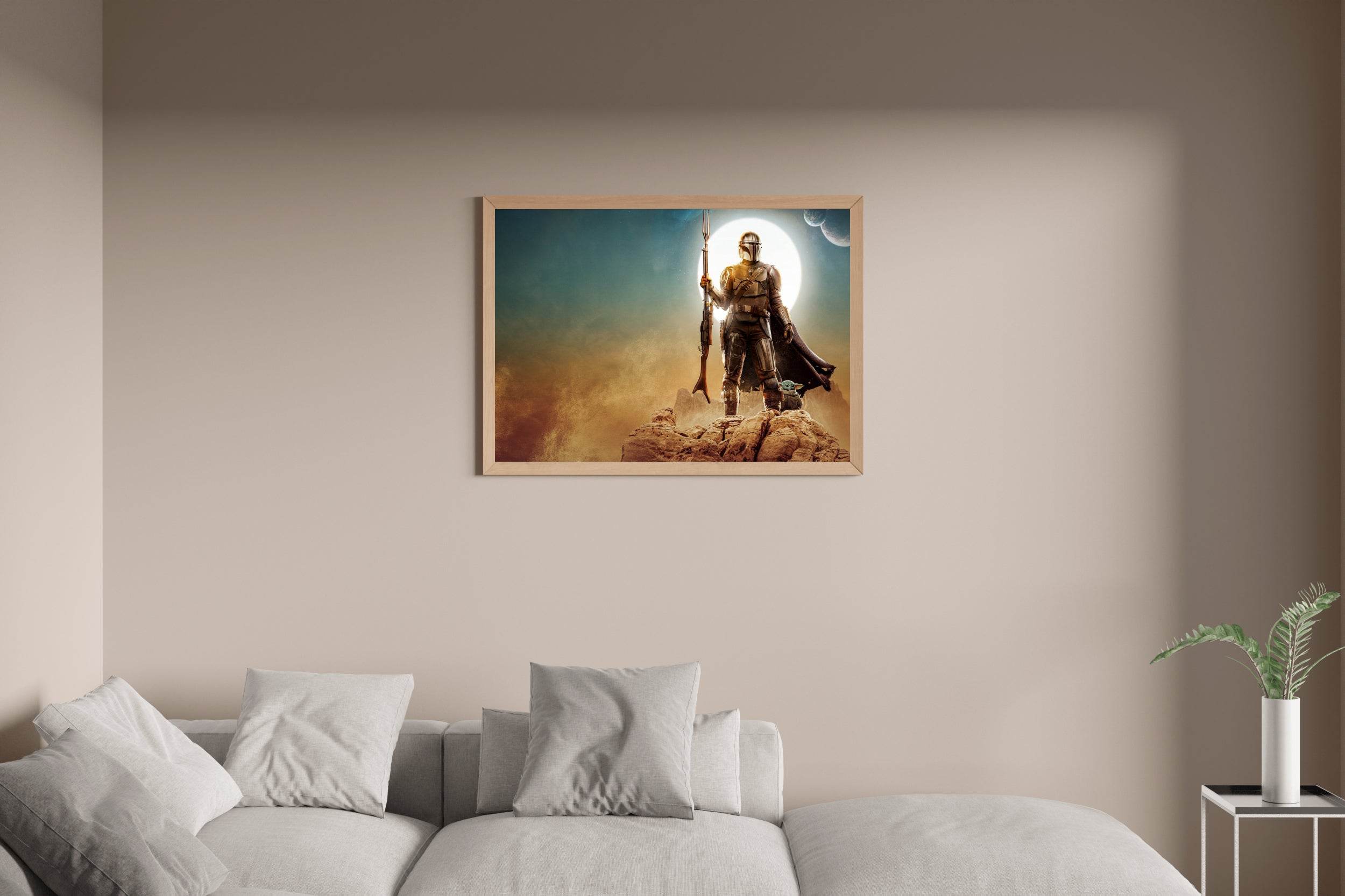The Mandalorian Wall Art - beink online art store