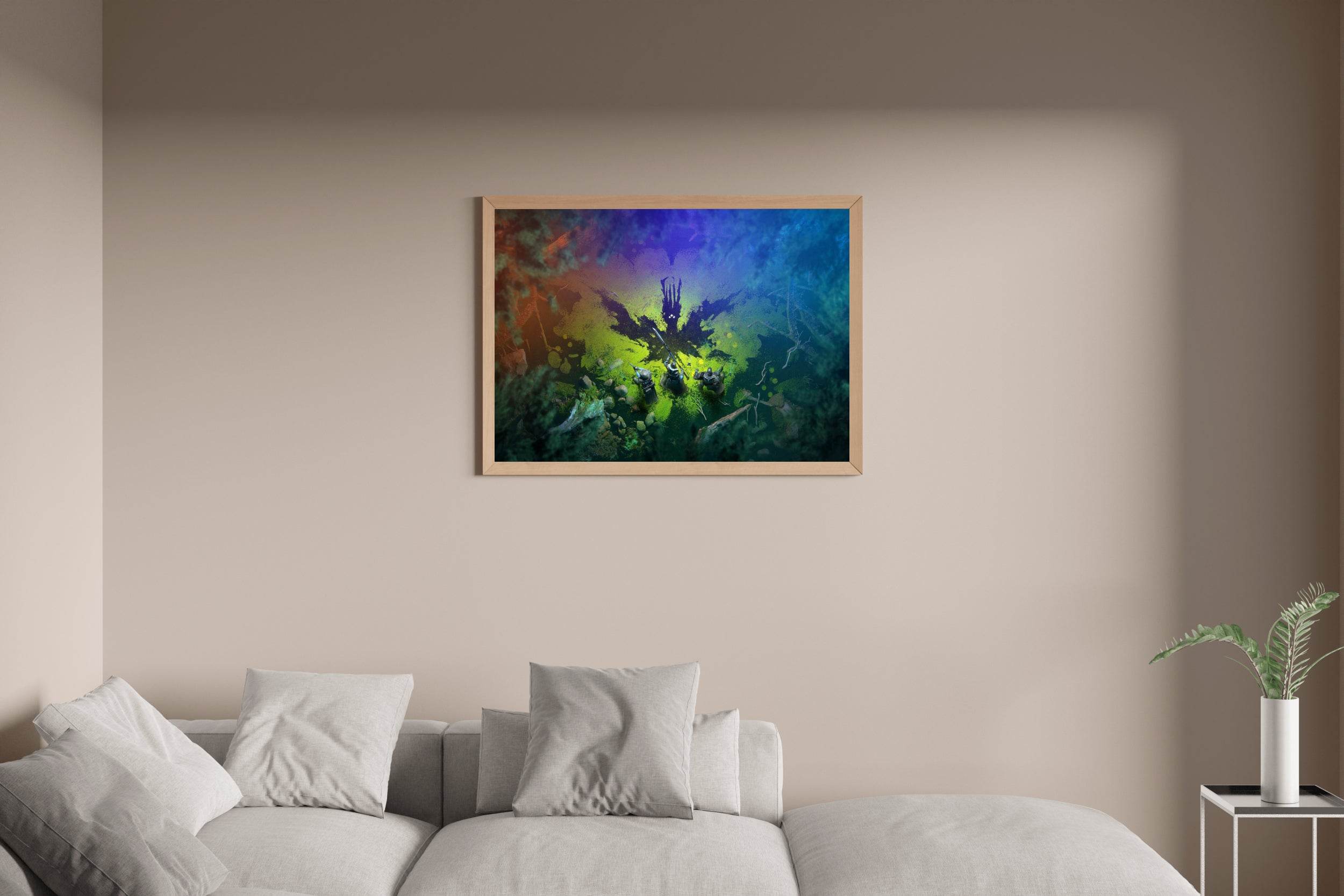 Desinty 2 The Witch Queen Gaming Wall Art - beink online art store