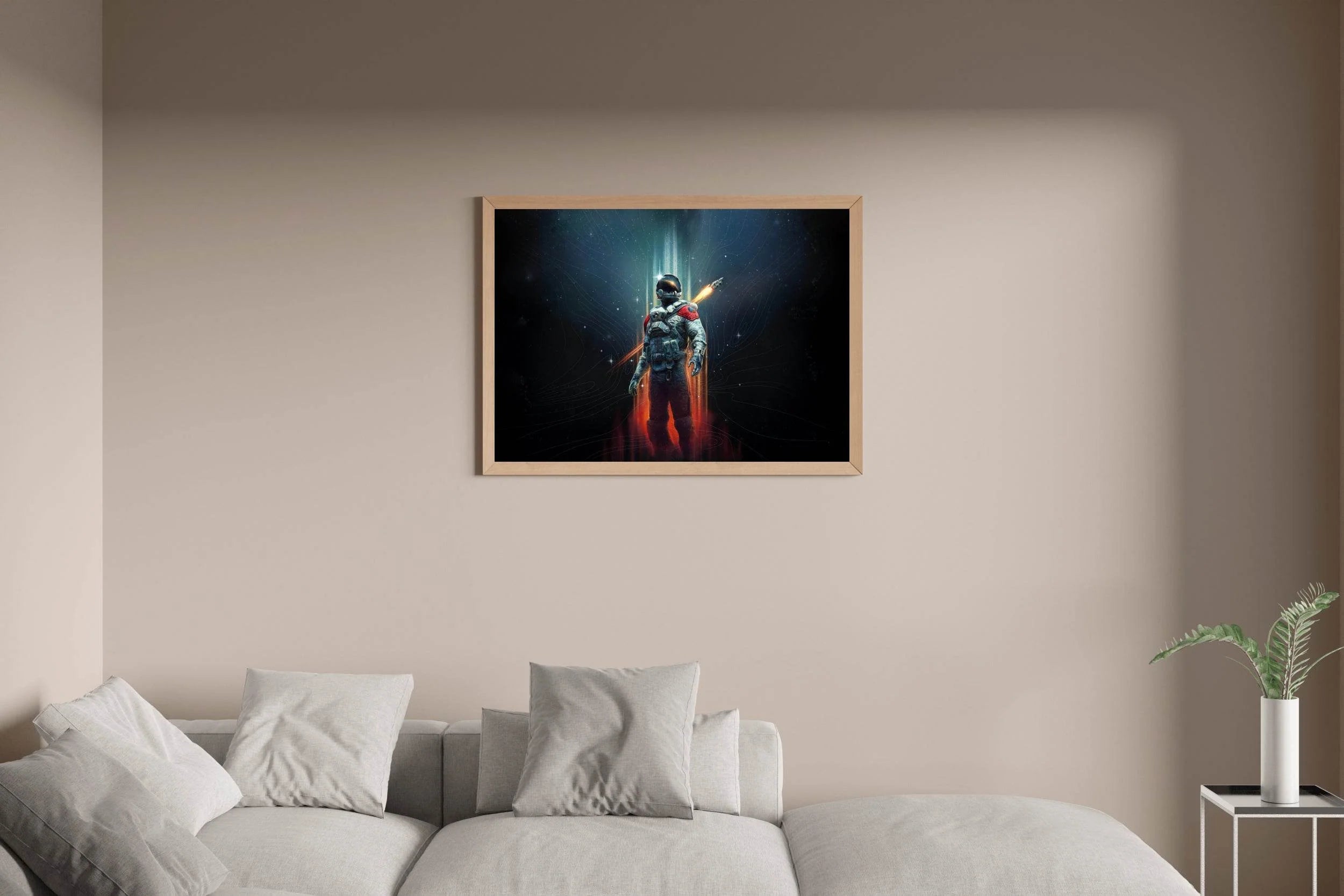 Starfield Shattered Space Gaming Wall Art - beink online art store