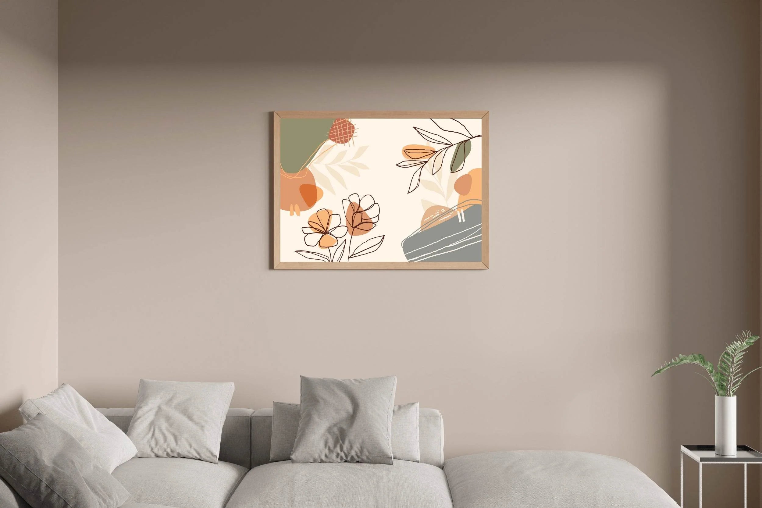 Leaves Forest Plants Wall Art - beink online art store