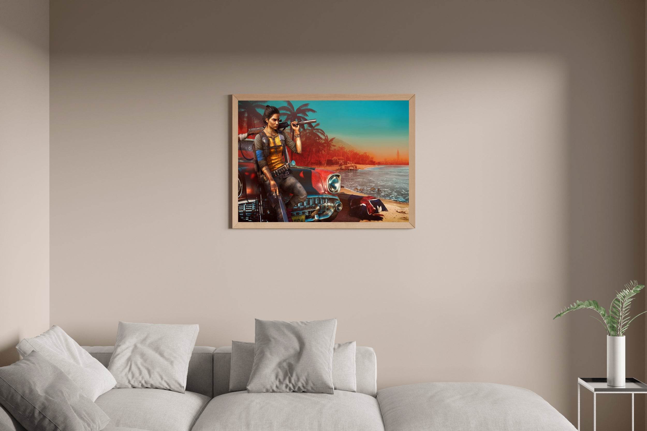 FAR CRY 6 Dani Rojas Female Gaming Wall Art - beink online art store