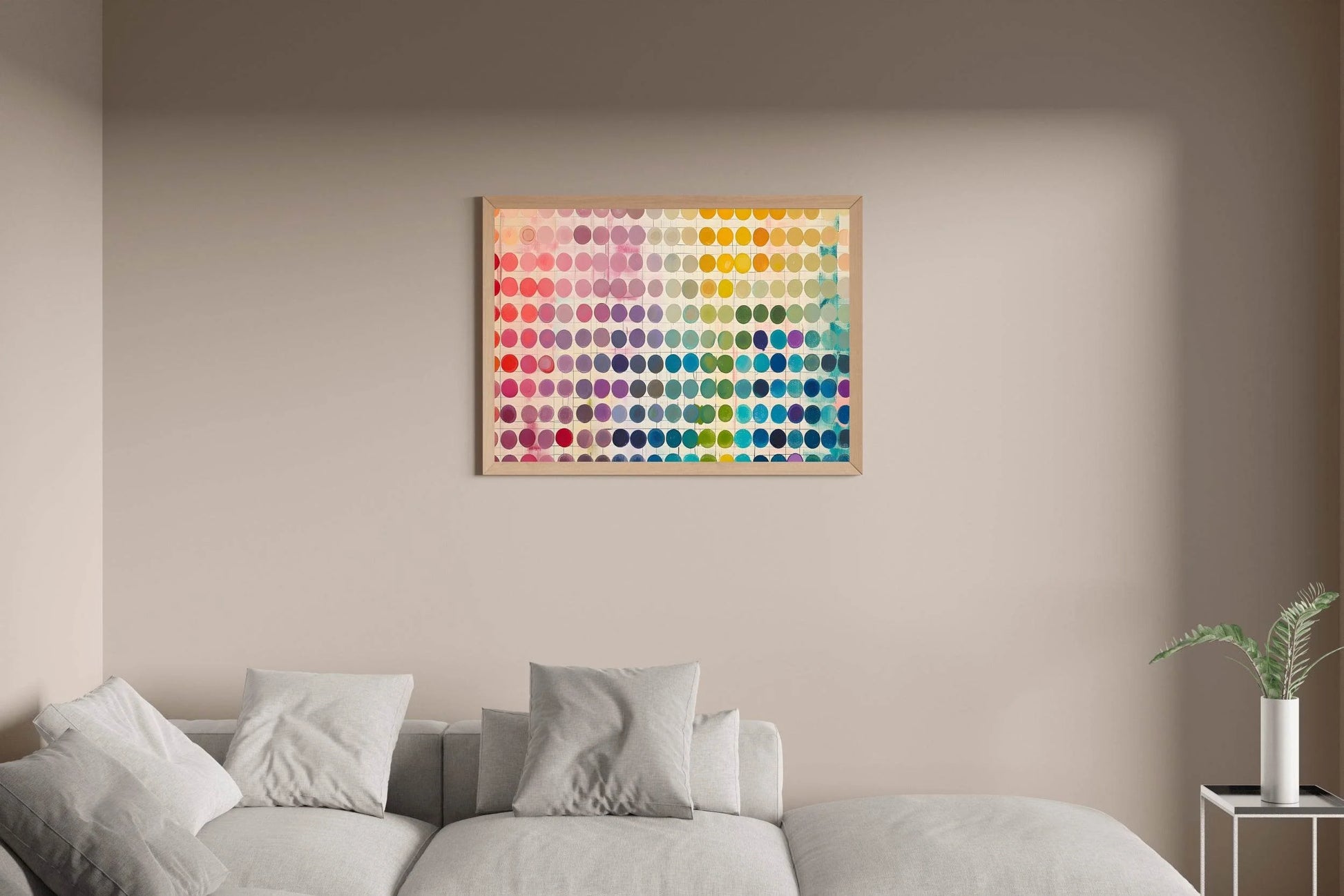 Abstract Series of Colorful Circles - beink online art store