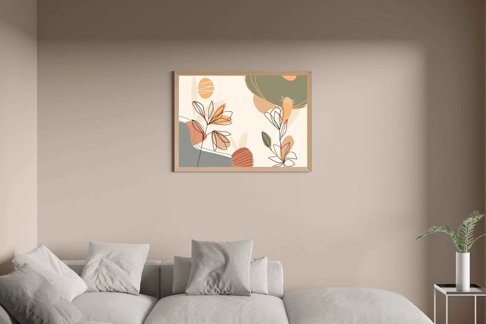 Heliconia Flower Wall Art - beink online art store