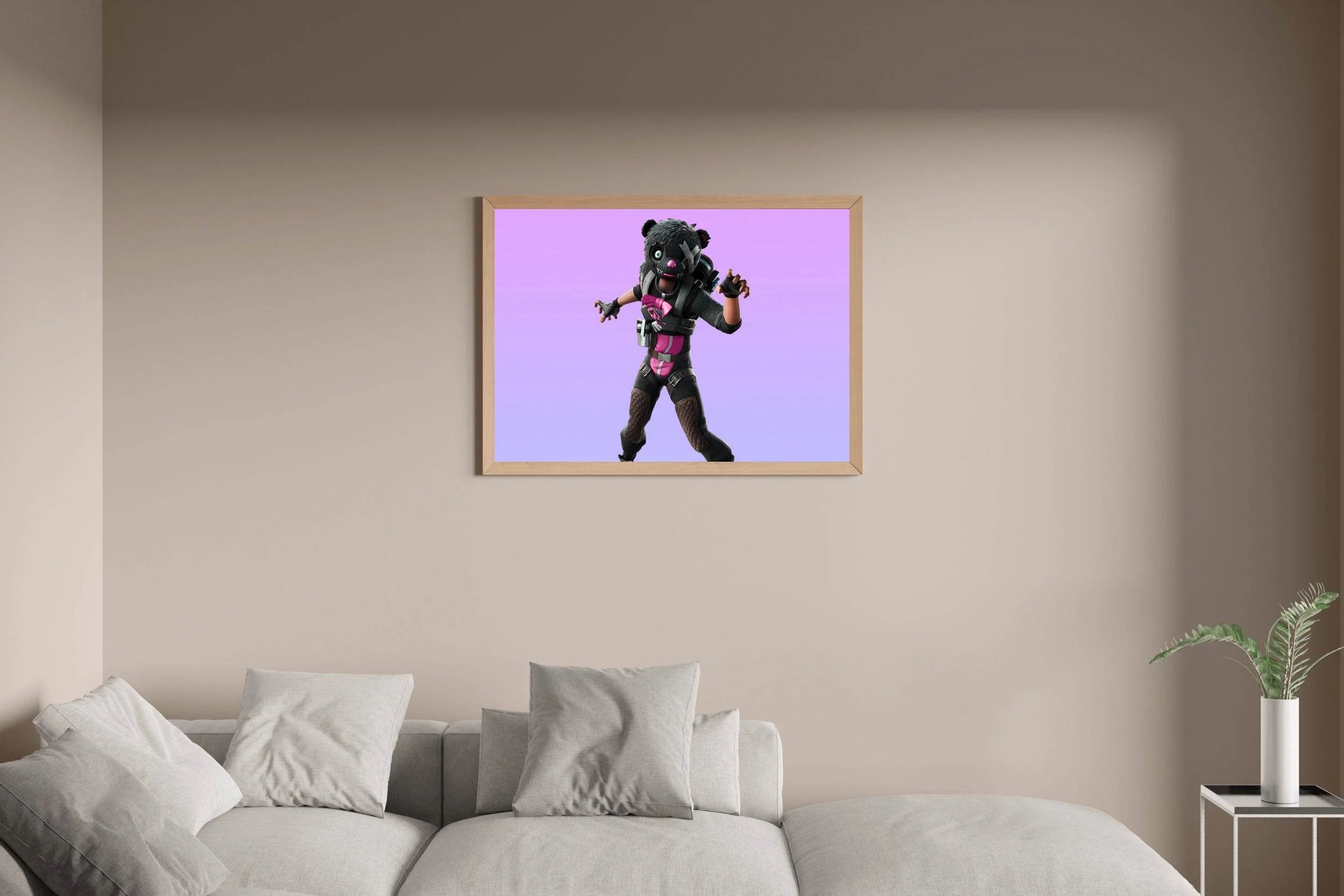 FORTNITE Snuggs Gaming Wall Art - beink online art store
