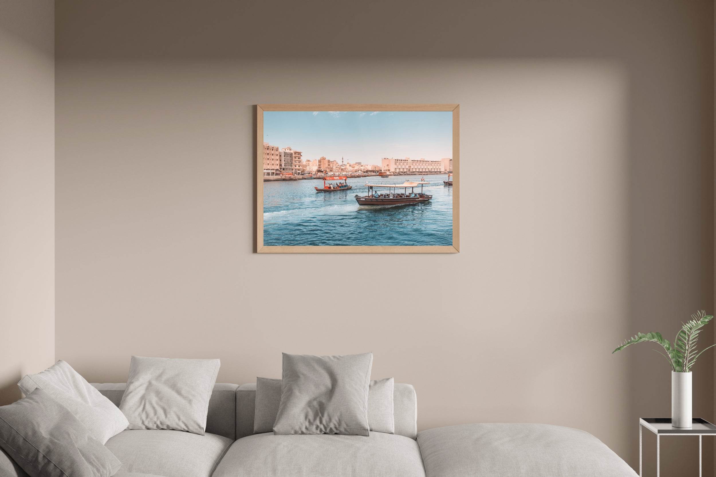 Dubai Creek Wall Art - beink online art store