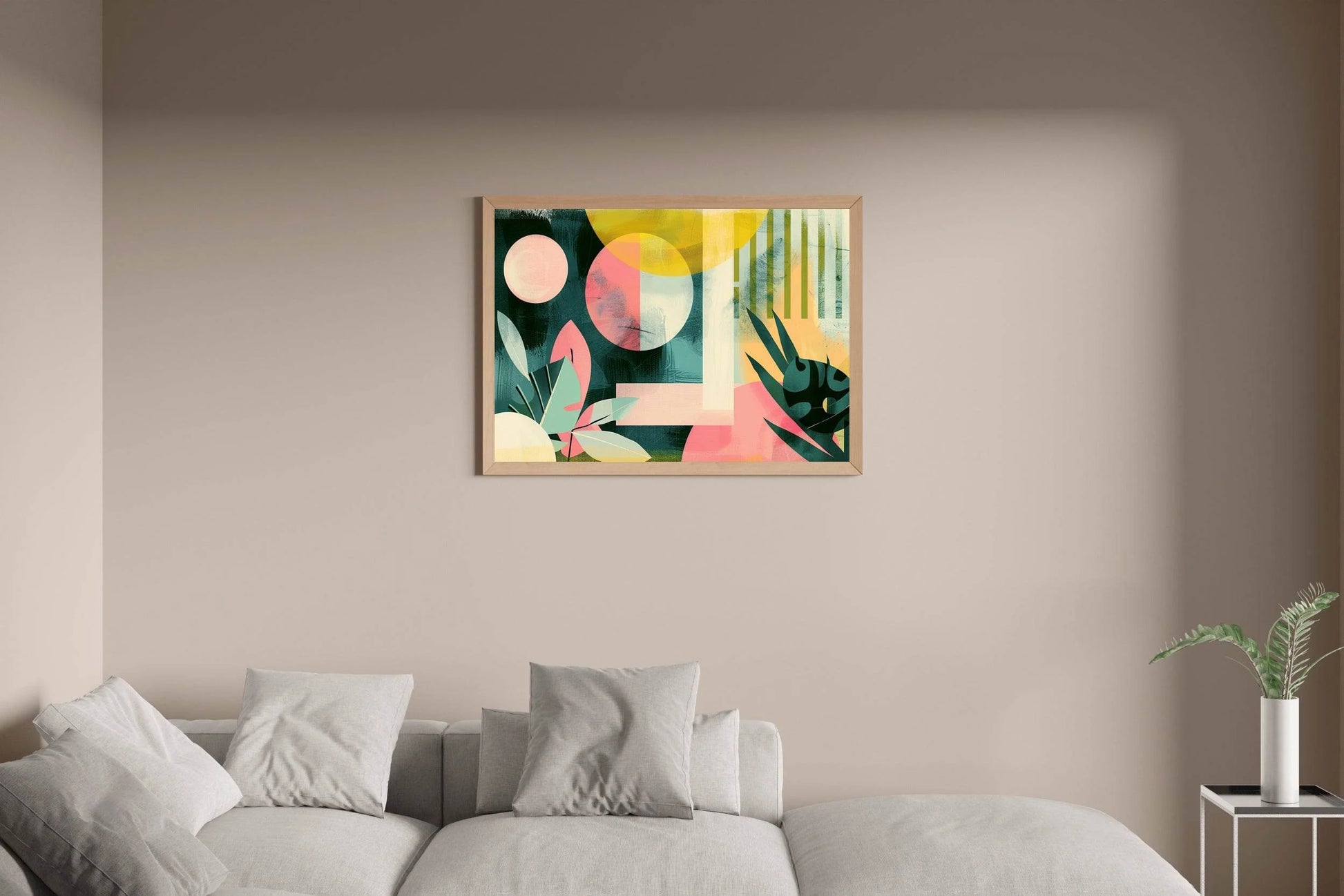 Abstract Art With a Variety of Shapes and Colors - beink online art store