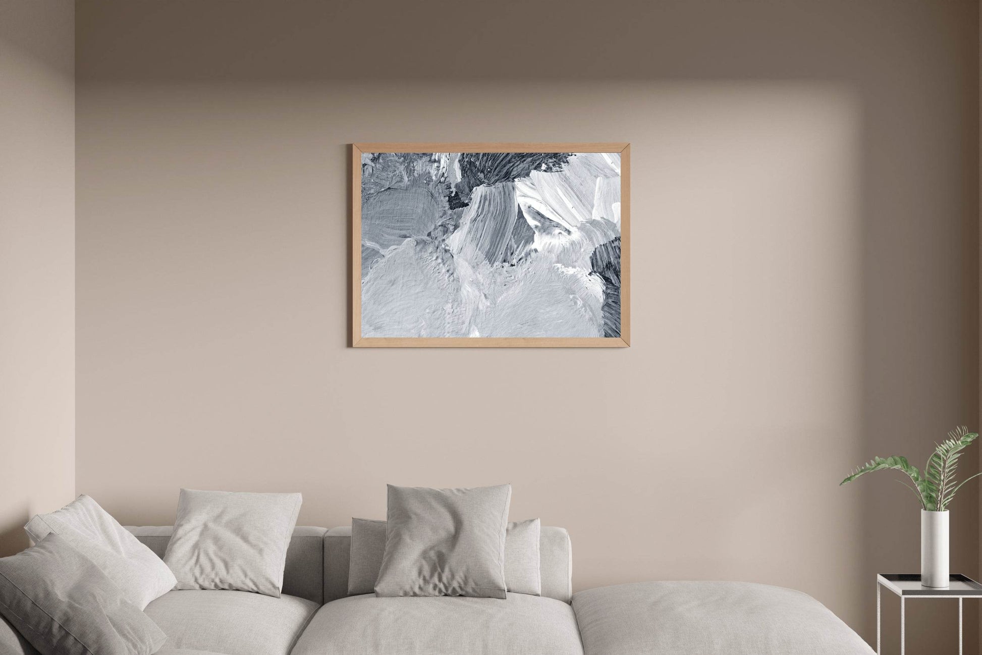 Creative Brush Strokes Abstract Wall Art - beink online art store