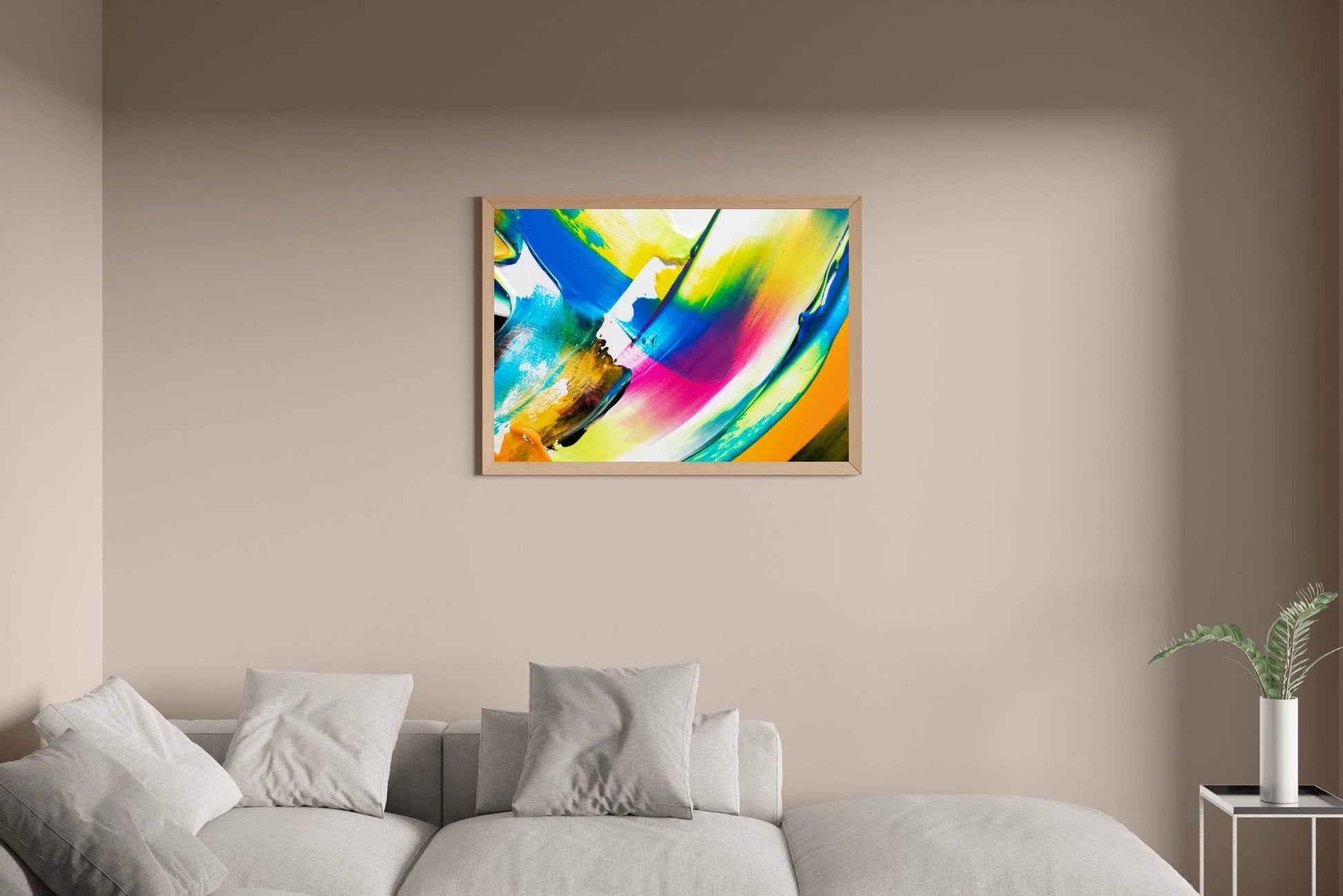 Multi Color Abstract Wall Art - beink online art store