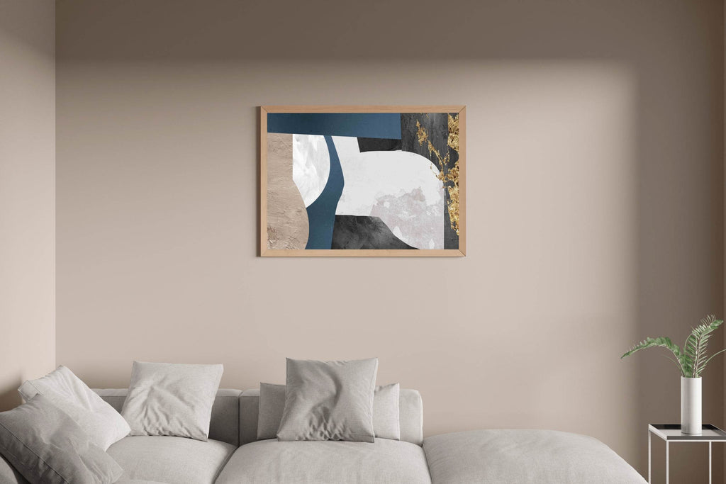 Irregular Shape Painting Abstract Wall Art - beink online art store