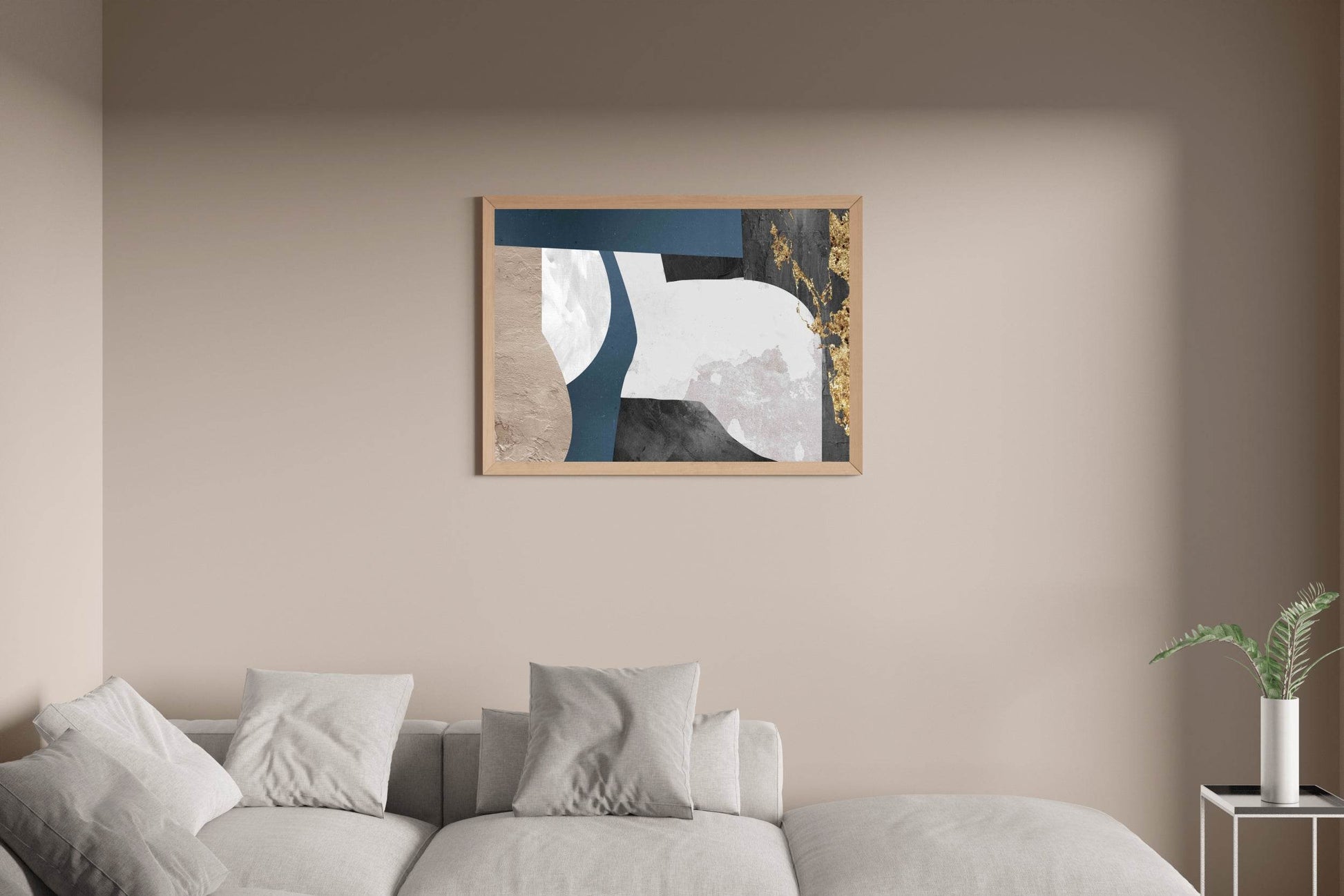 Irregular Shape Painting Abstract Wall Art - beink online art store