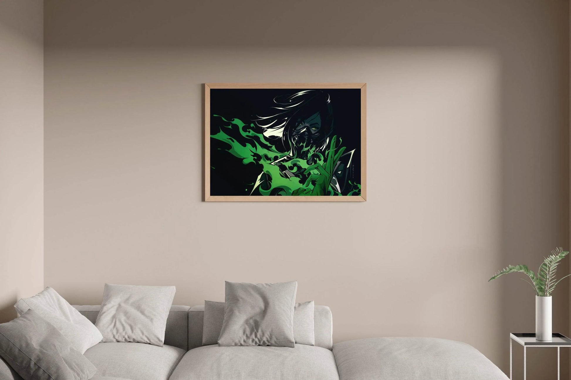 Anime Viper Valorant Gaming Wall Art - beink online art store