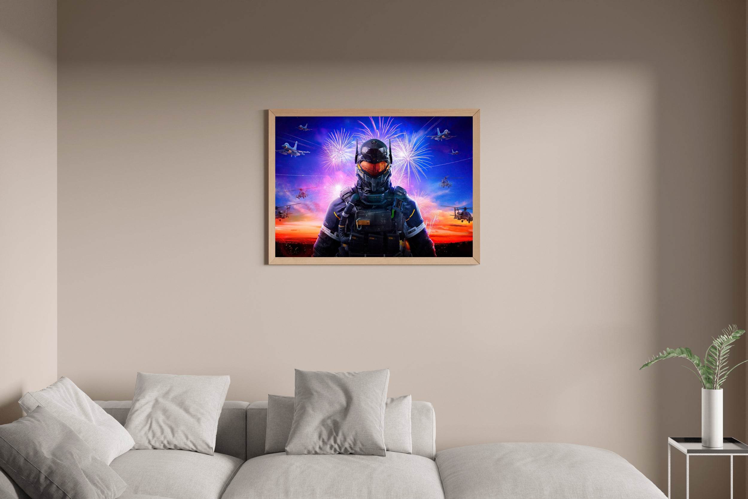 Instant War Gaming Wall Art - beink online art store