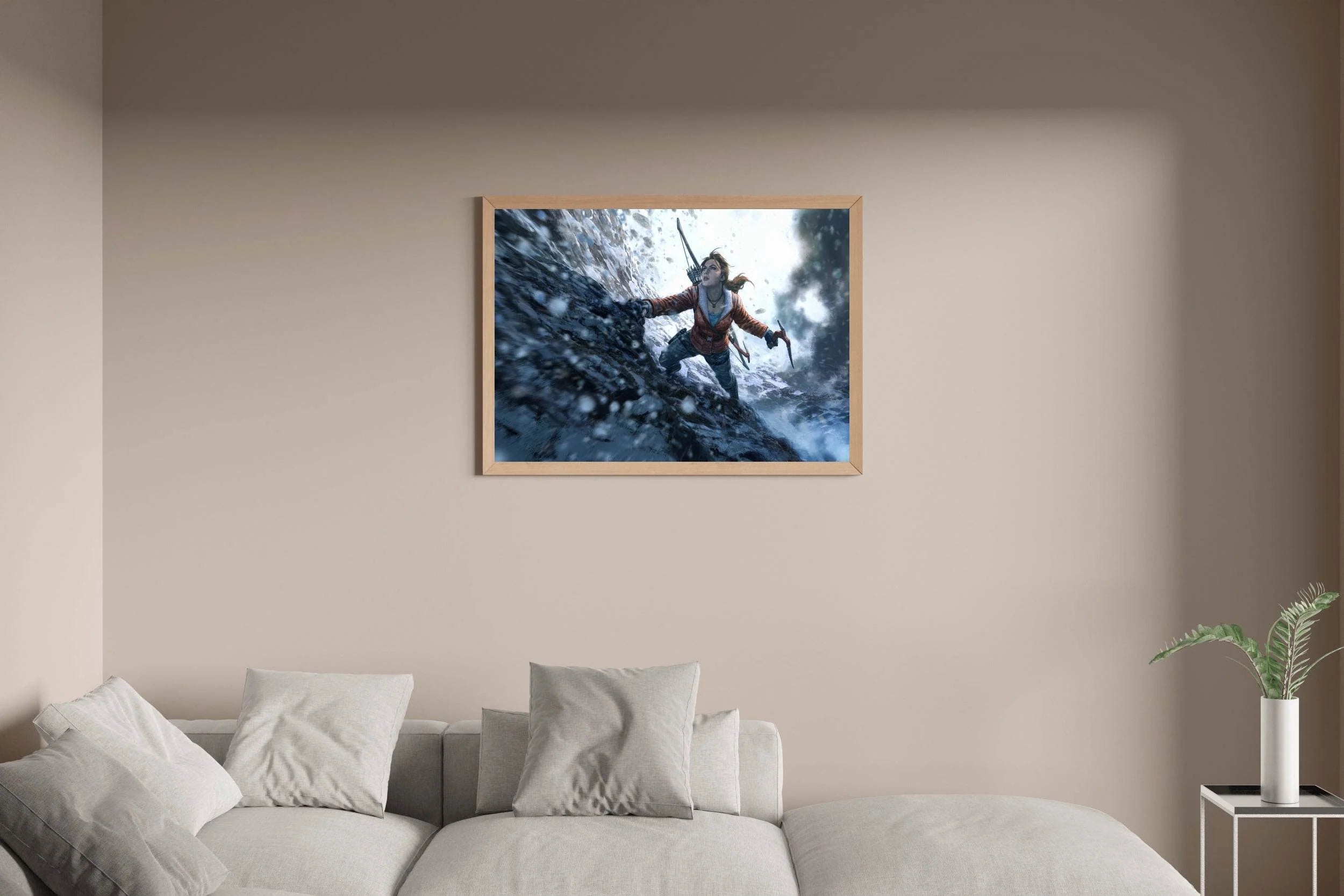 Tomb Raider Gaming Wall Art - beink online art store
