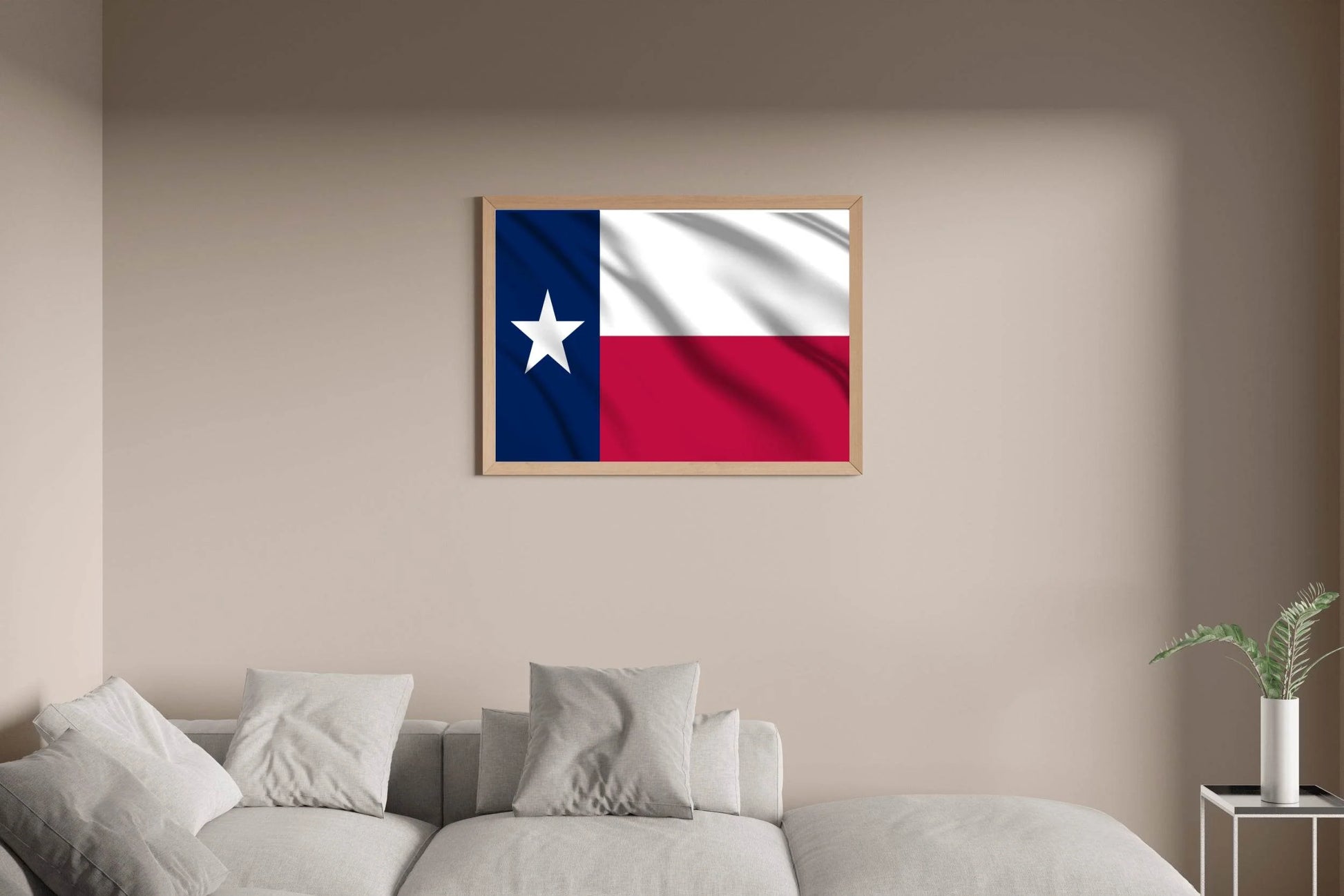 state of Texas Flag Wall Art - beink online art store