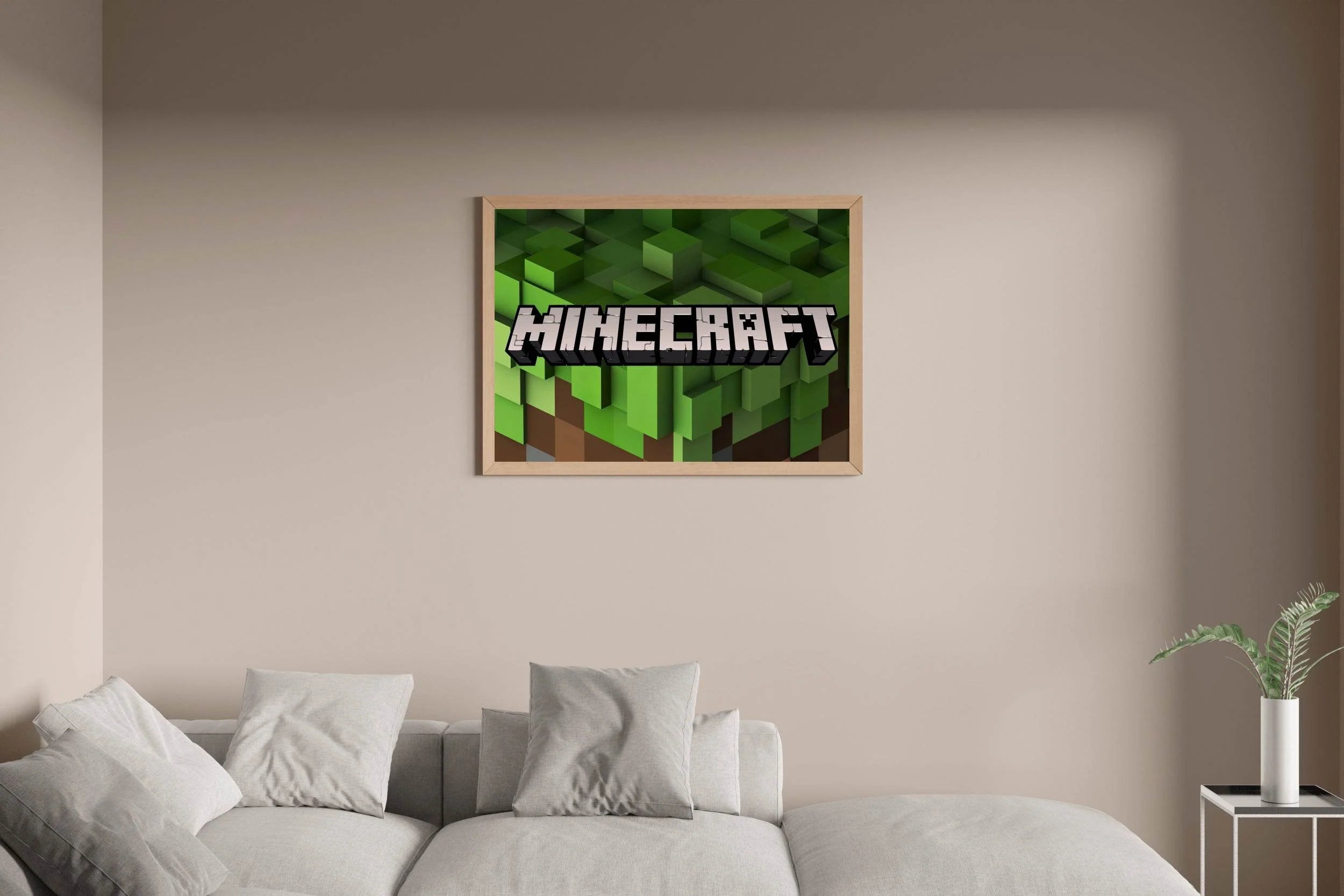 MINECRAFT Gaming Wall Art - beink online art store