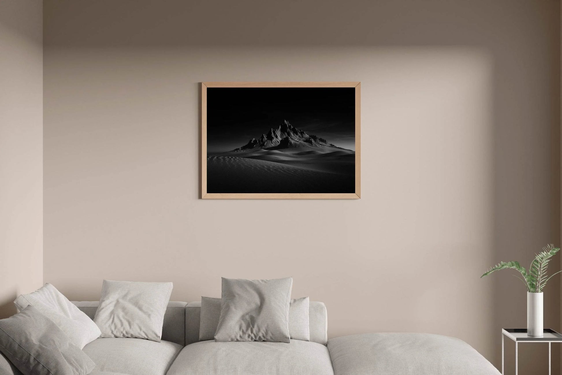 Desert Black & White Wall Art - beink online art store
