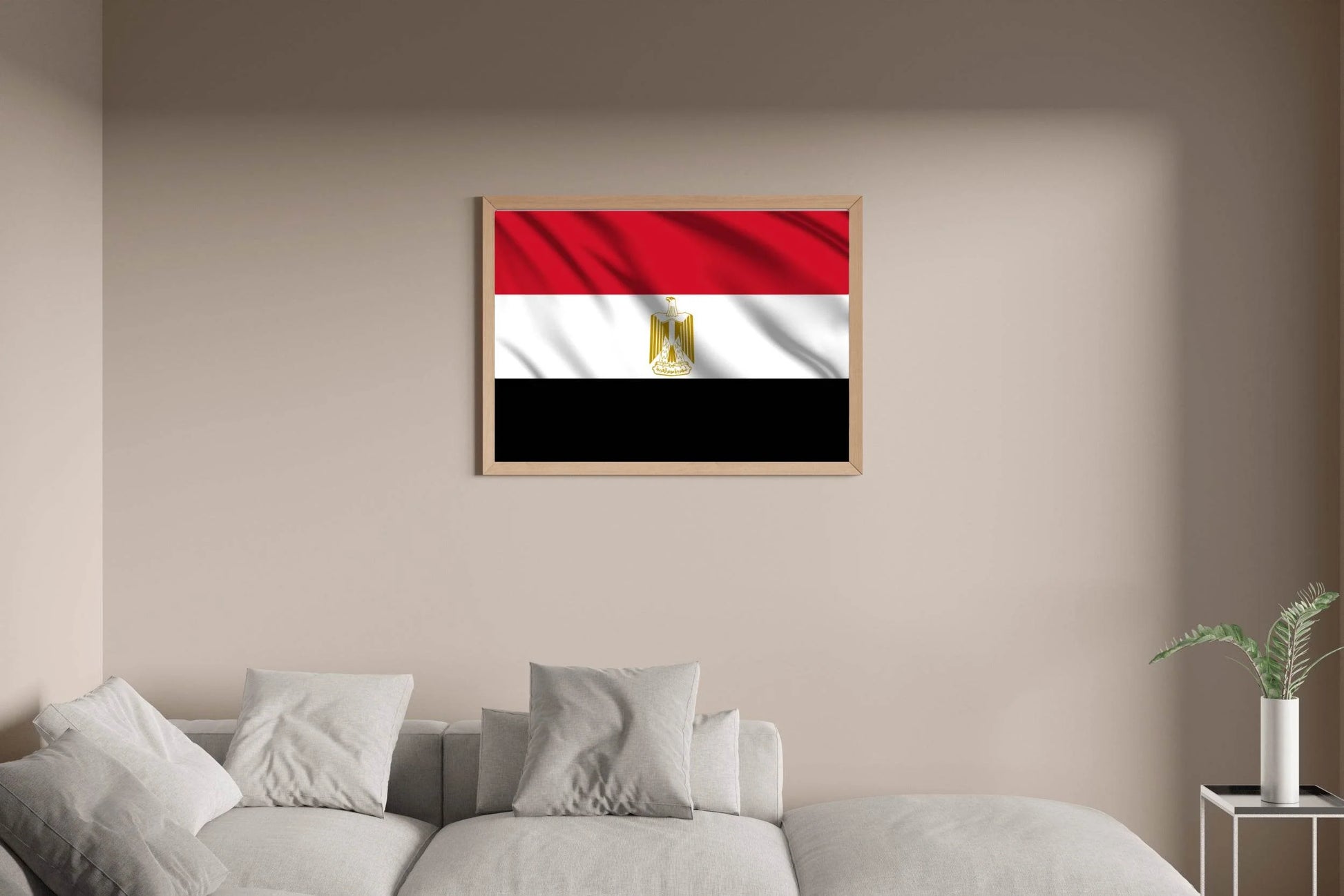 Egypt National Flag Wall Art - beink online art store